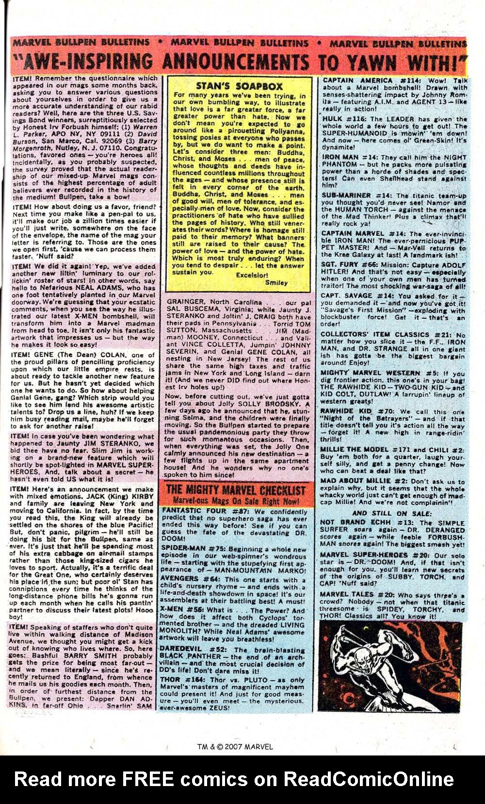 Read online Silver Surfer (1968) comic -  Issue #6 - 49