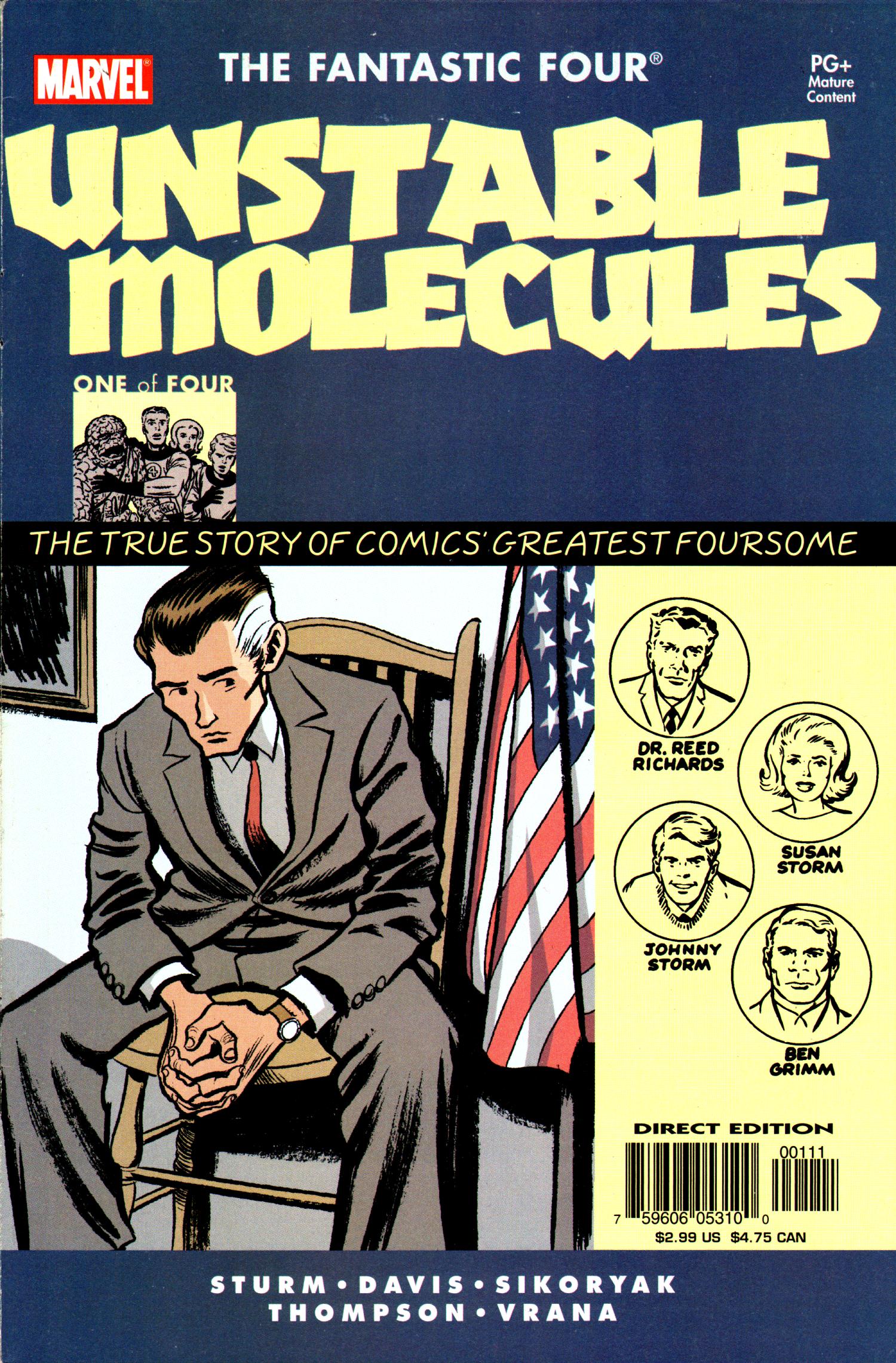 Read online Startling Stories: Fantastic Four - Unstable Molecules comic -  Issue #1 - 1