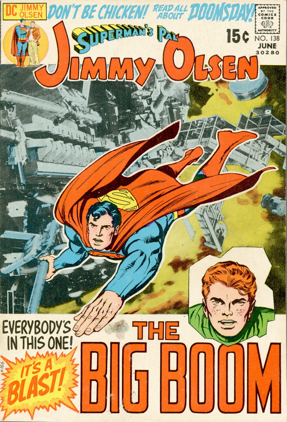 Read online Superman's Pal Jimmy Olsen comic -  Issue #138 - 1