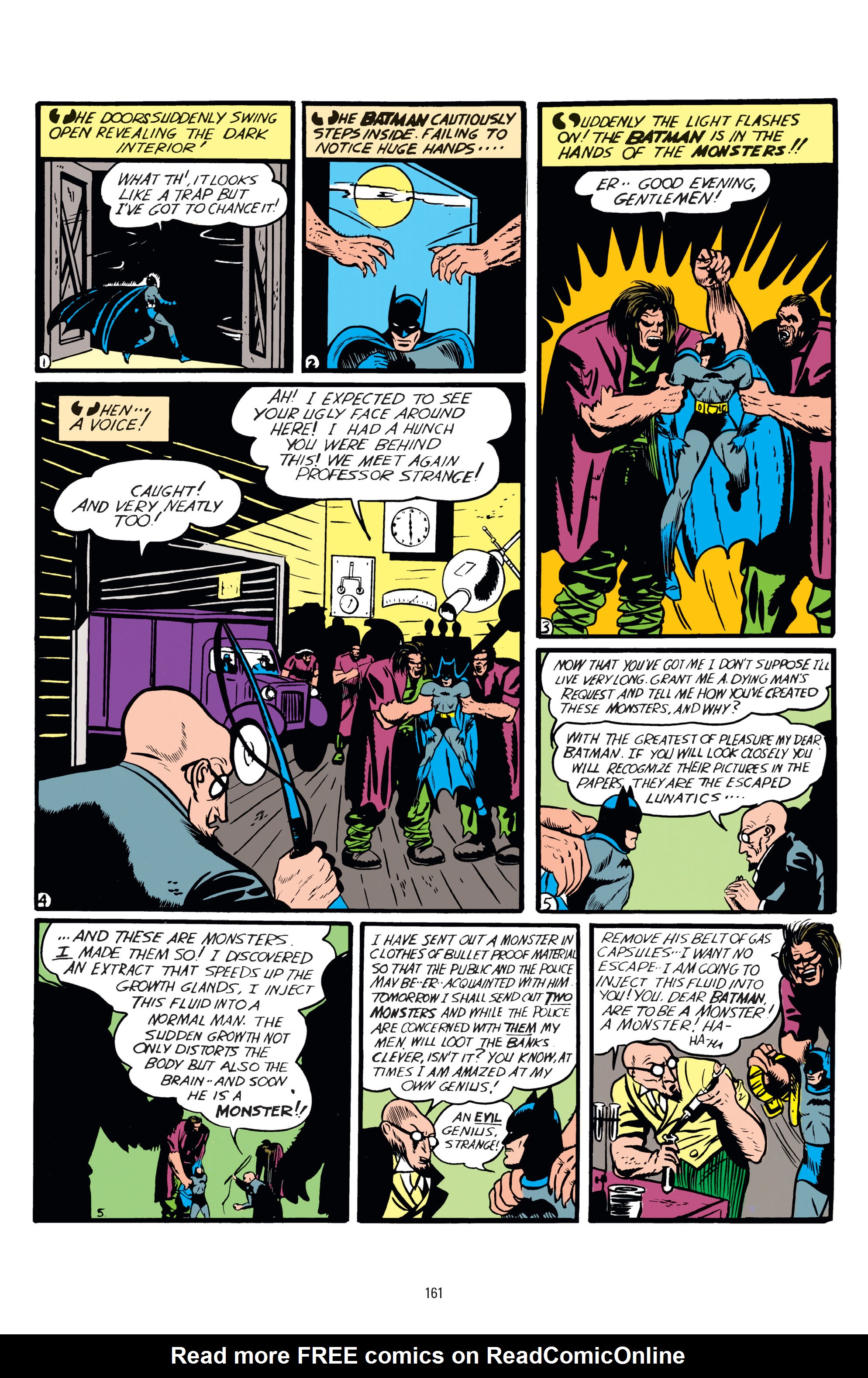 Read online Batman: The Golden Age Omnibus comic -  Issue # TPB 1 - 161