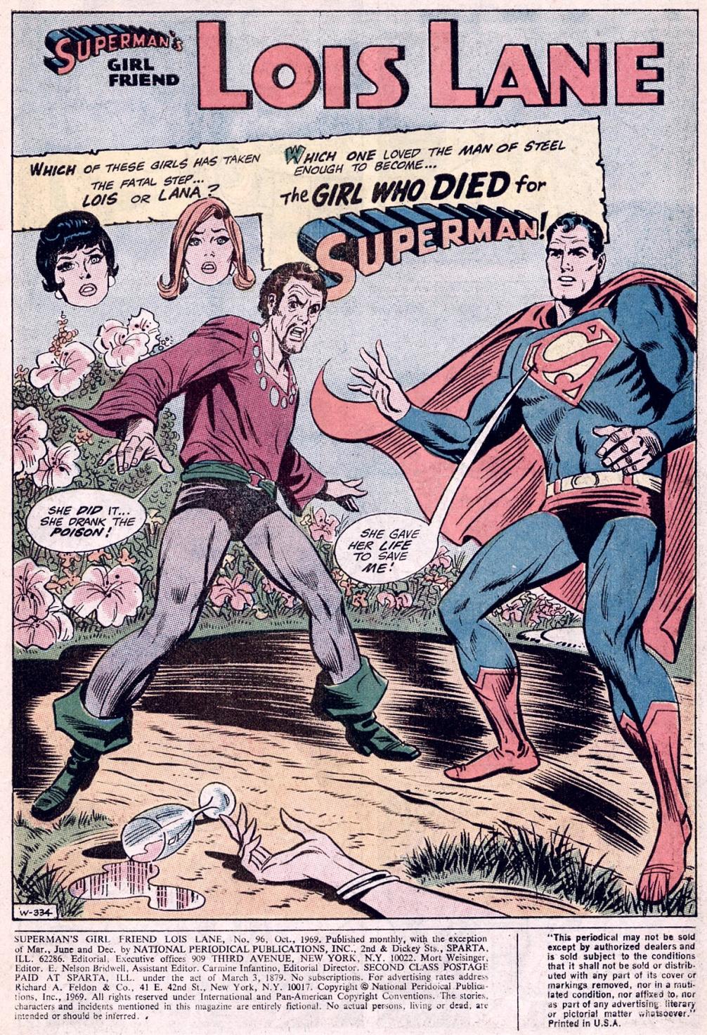 Read online Superman's Girl Friend, Lois Lane comic -  Issue #96 - 3