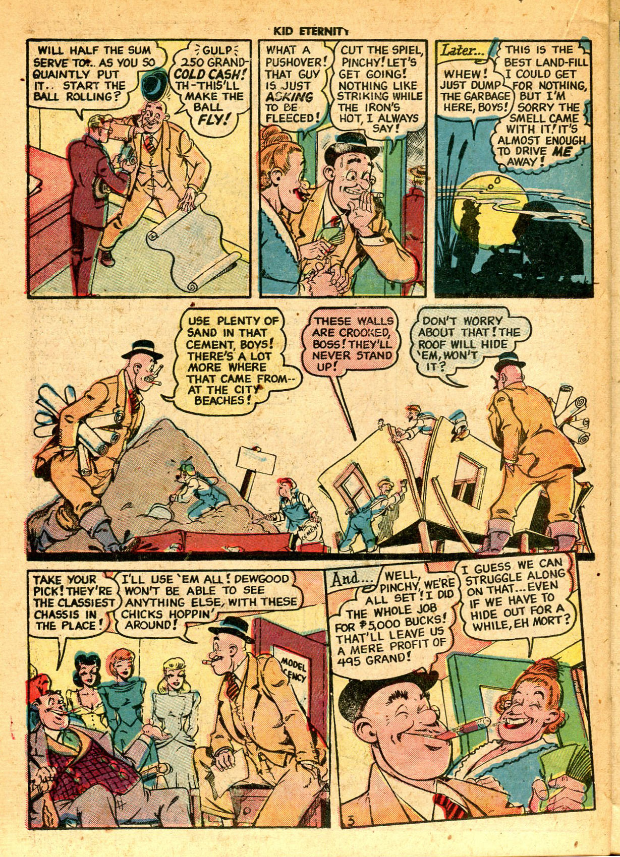 Read online Kid Eternity (1946) comic -  Issue #14 - 28