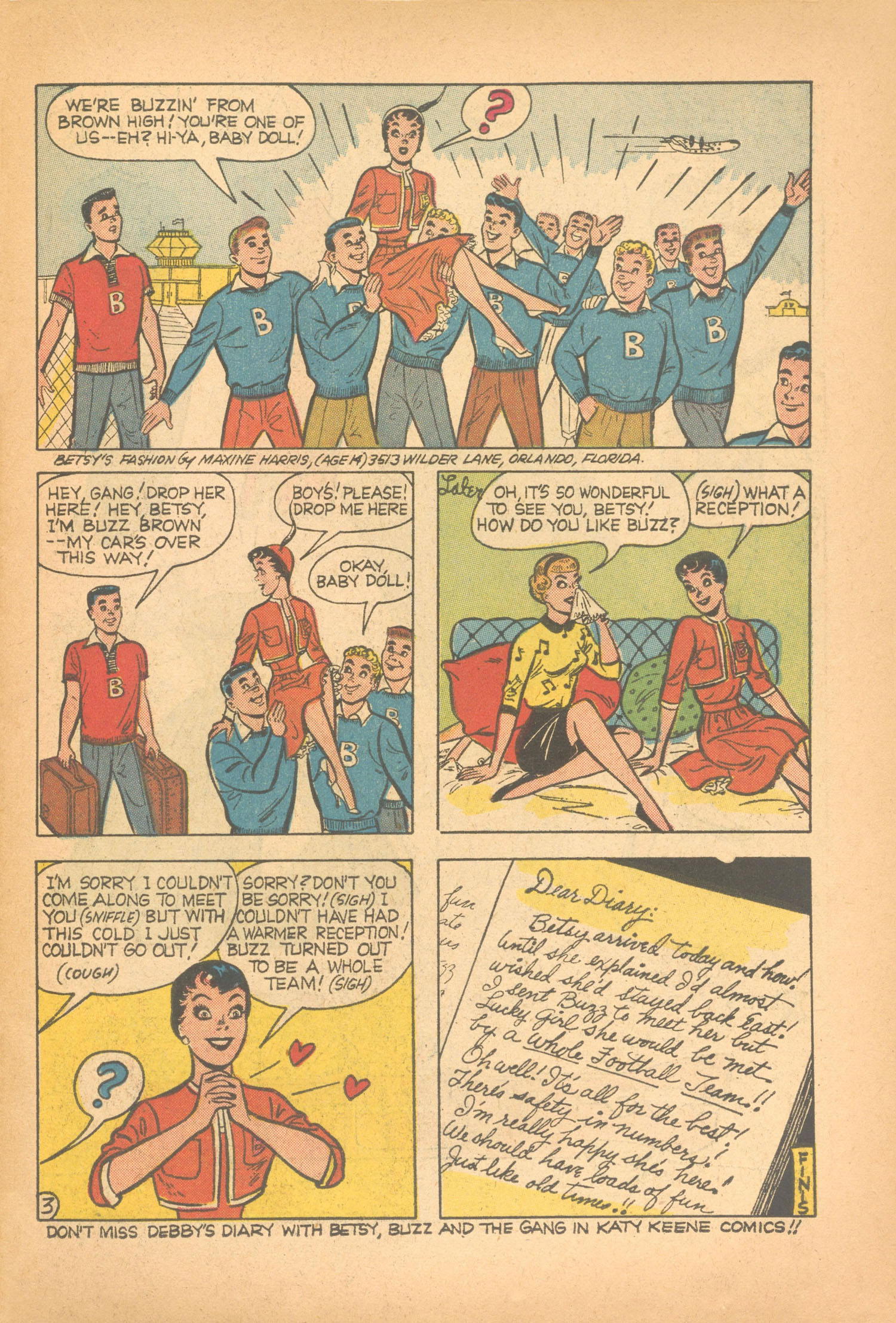 Read online Katy Keene (1949) comic -  Issue #52 - 15