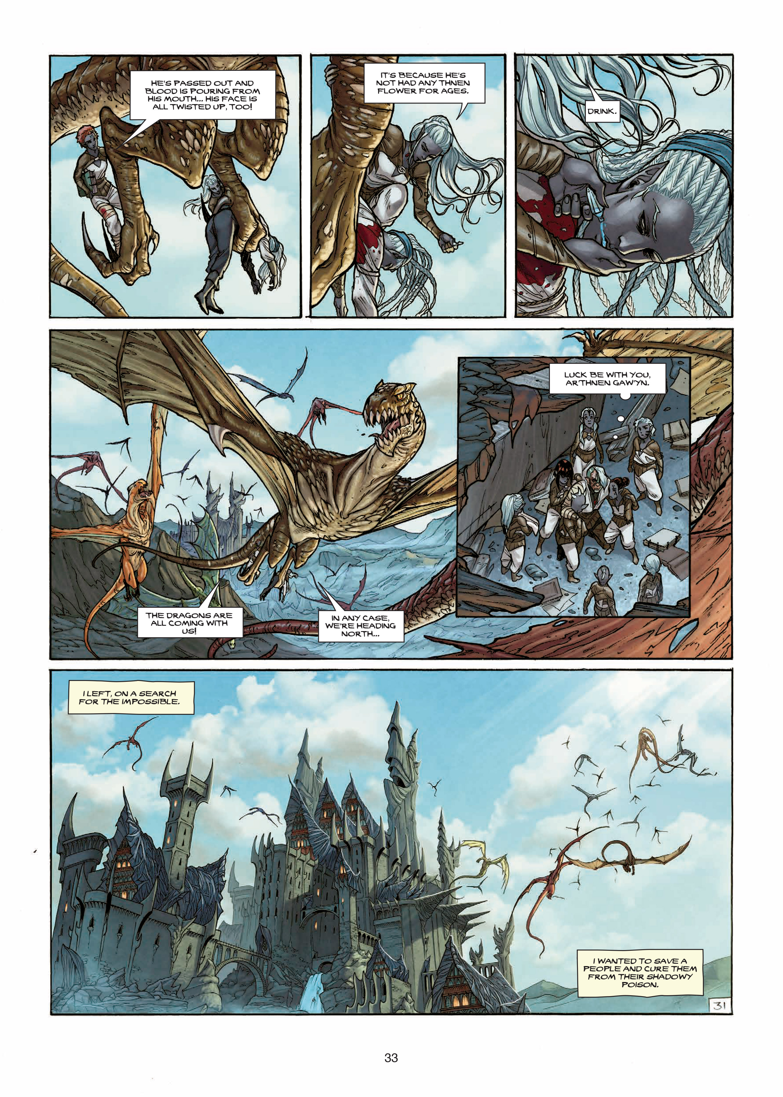 Read online Elves comic -  Issue #25 - 33