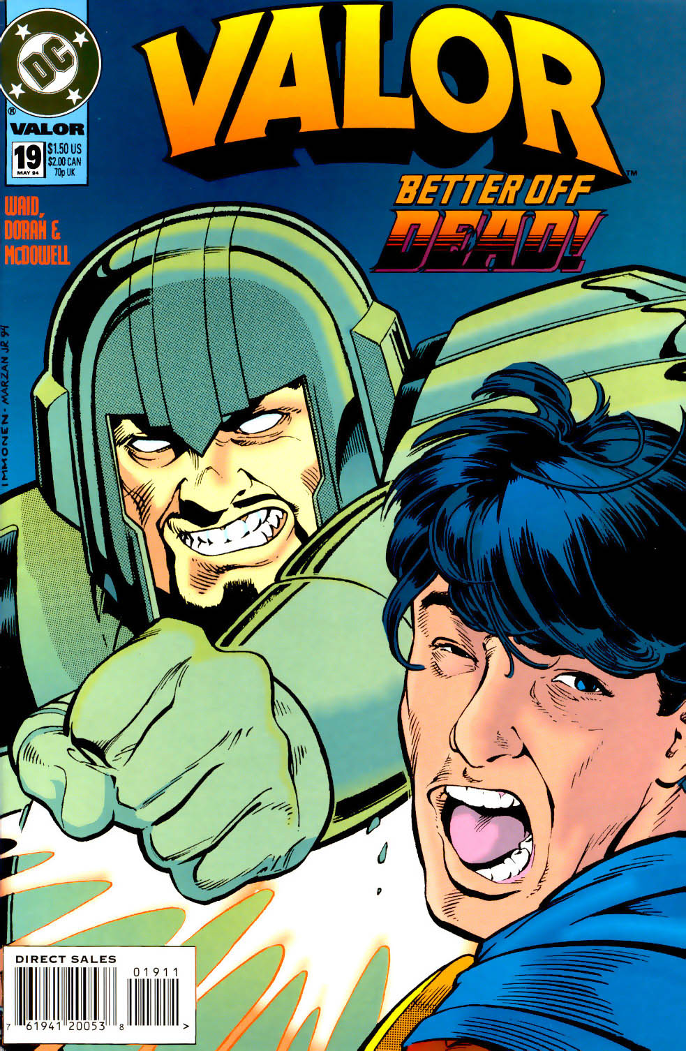 Read online Valor (1992) comic -  Issue #19 - 1