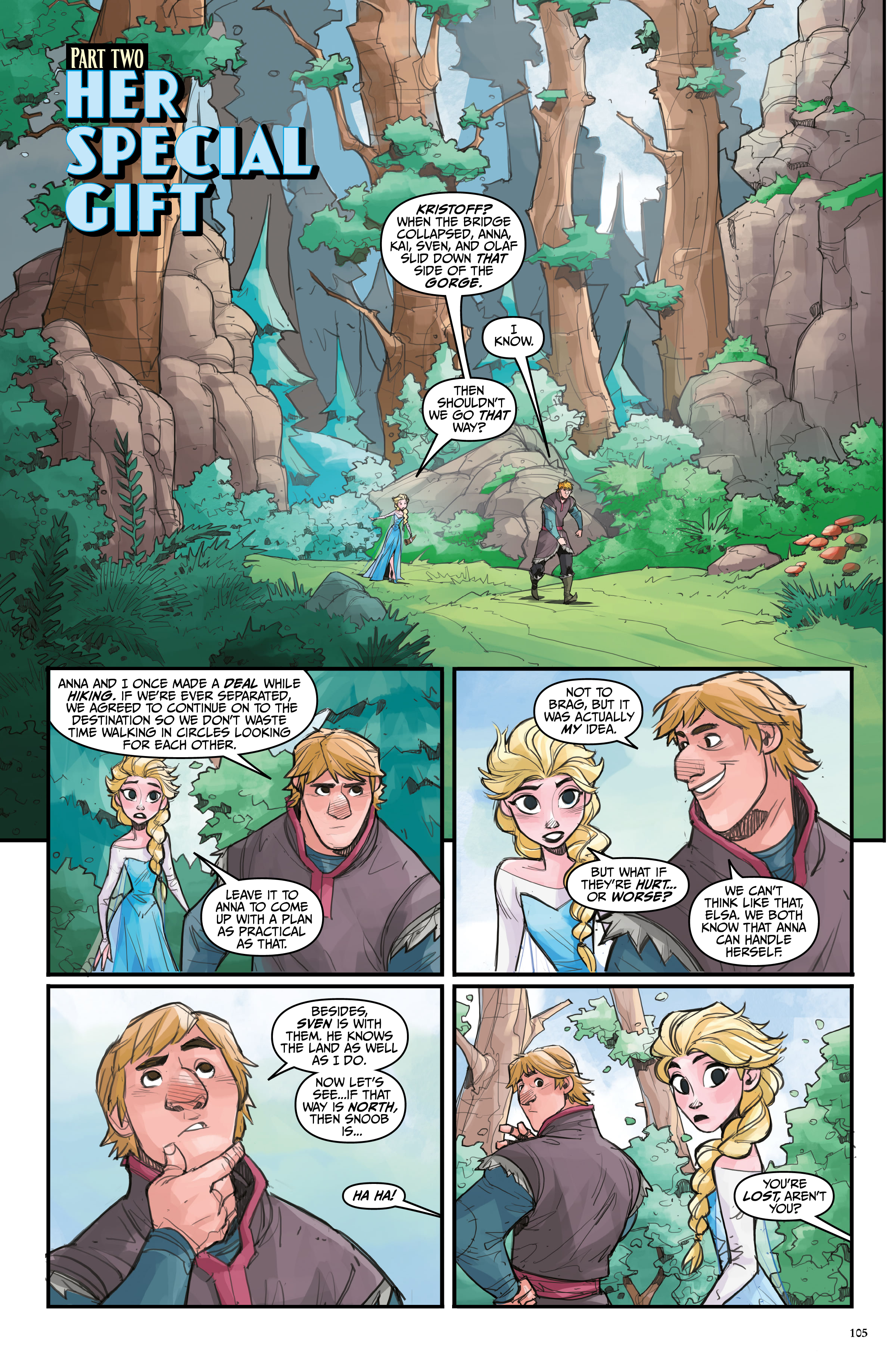 Read online Disney Frozen Library Edition comic -  Issue # TPB (Part 2) - 7
