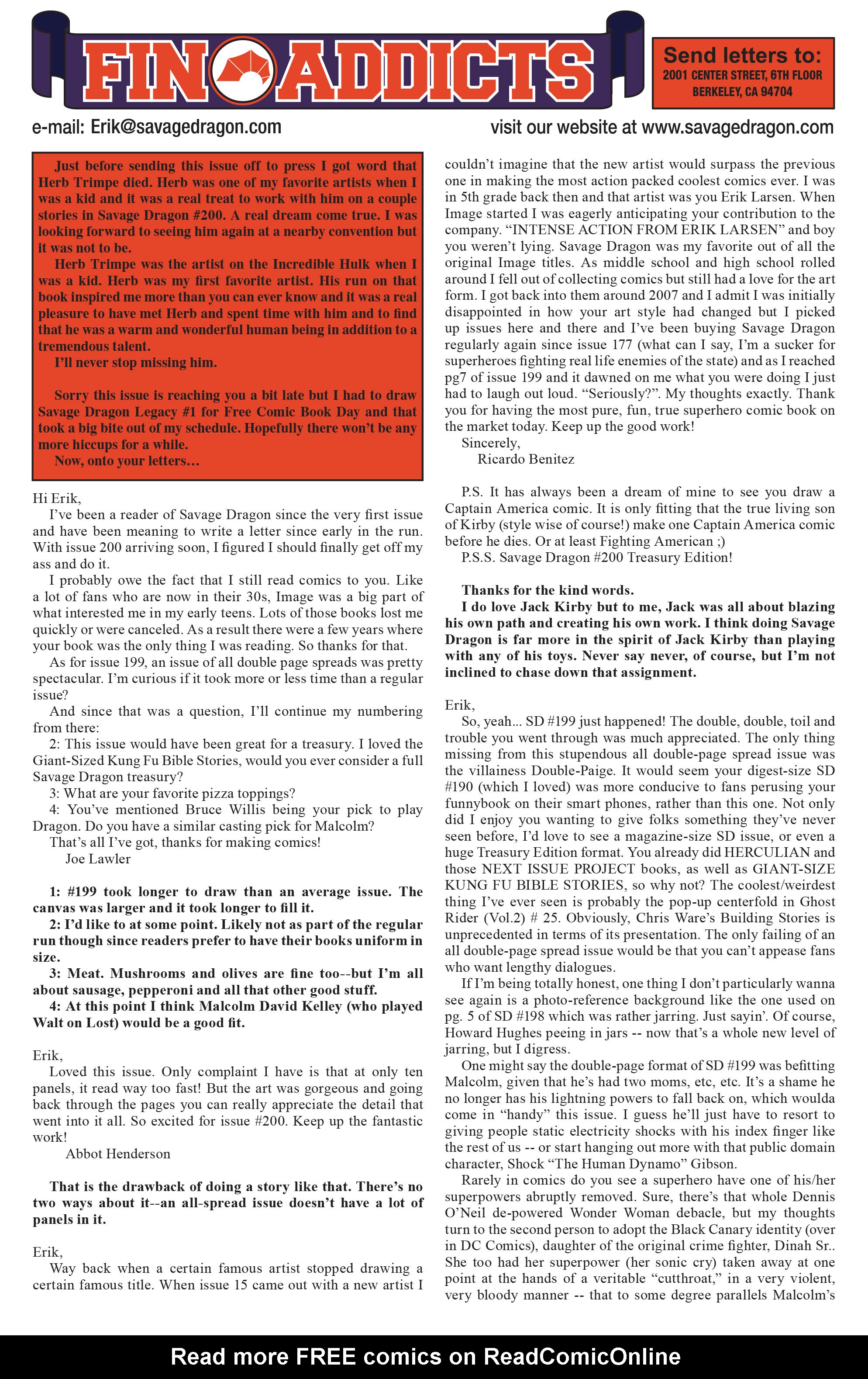 Read online The Savage Dragon (1993) comic -  Issue #203 - 20