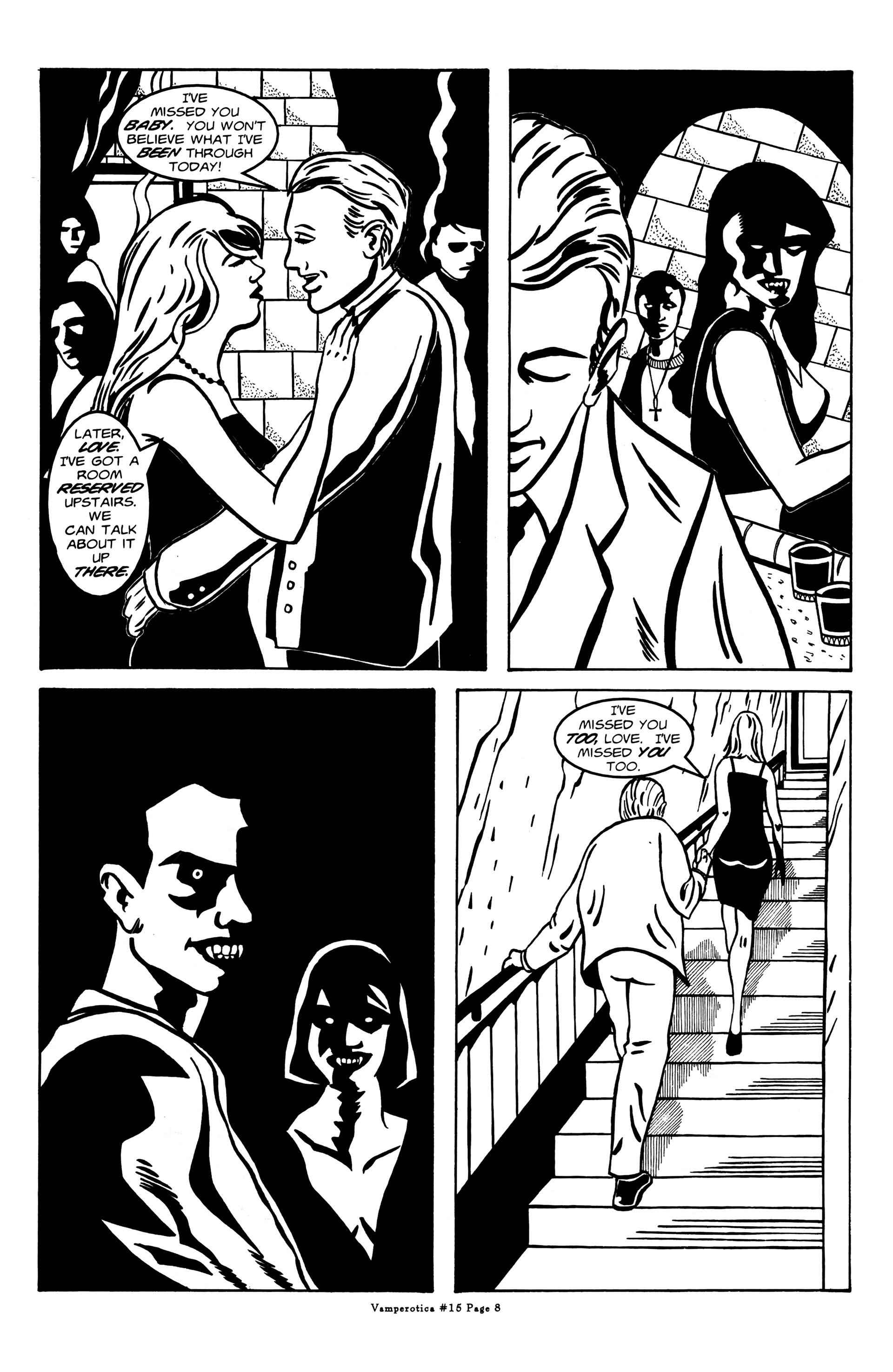 Read online Vamperotica comic -  Issue #15 - 10