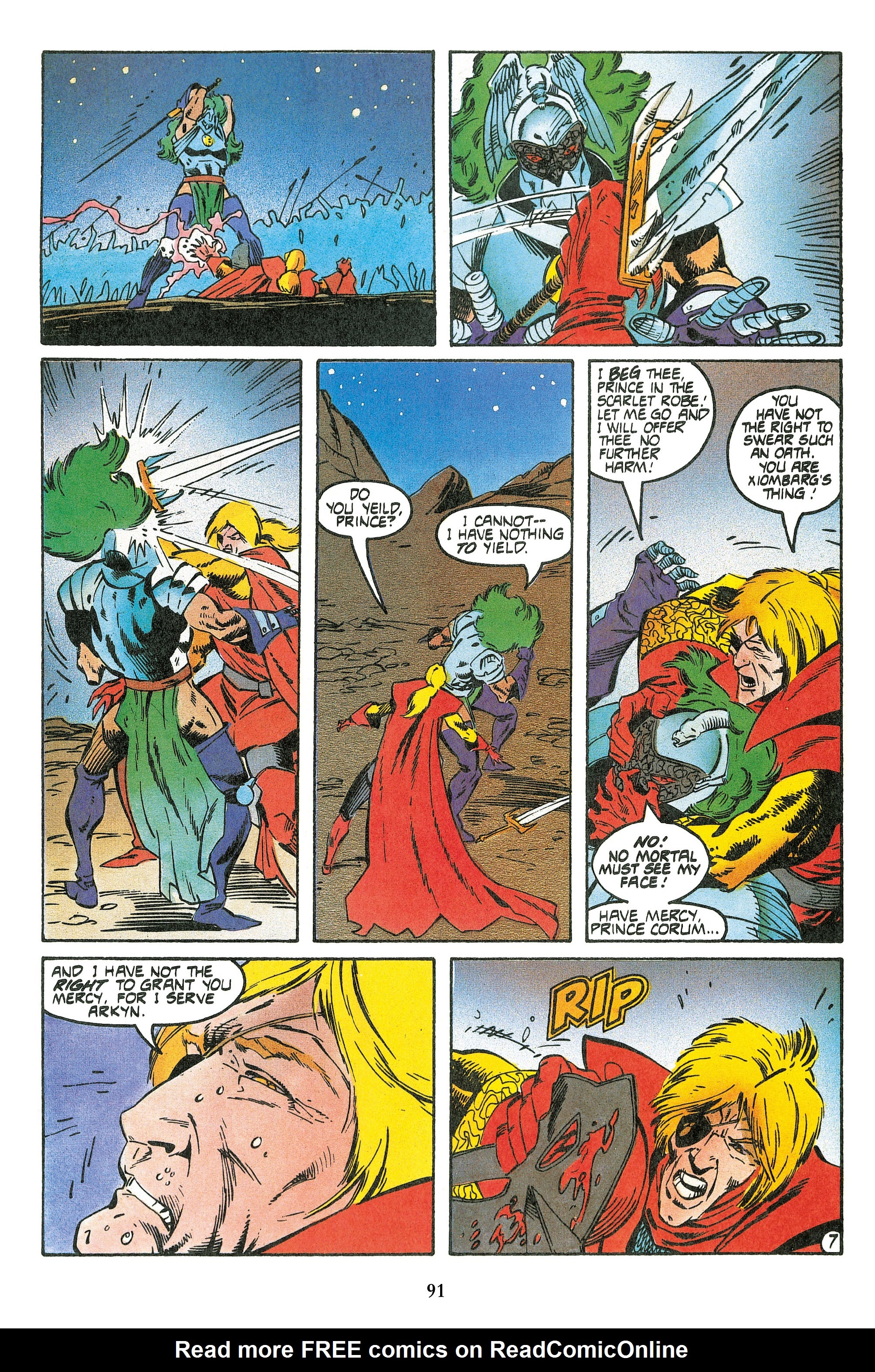 Read online The Michael Moorcock Library comic -  Issue # TPB 2 - 92