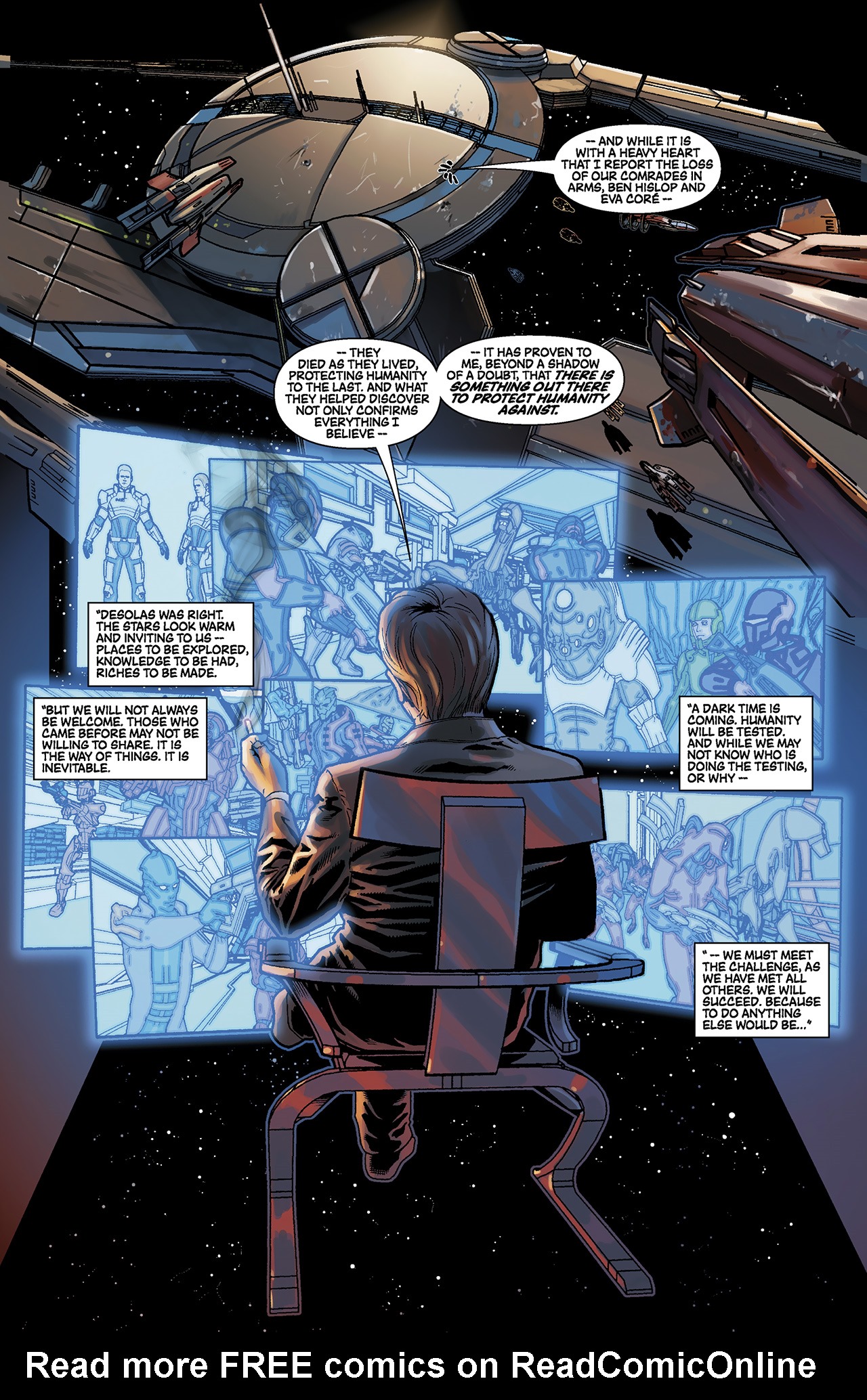 Read online Mass Effect: Evolution comic -  Issue #4 - 24