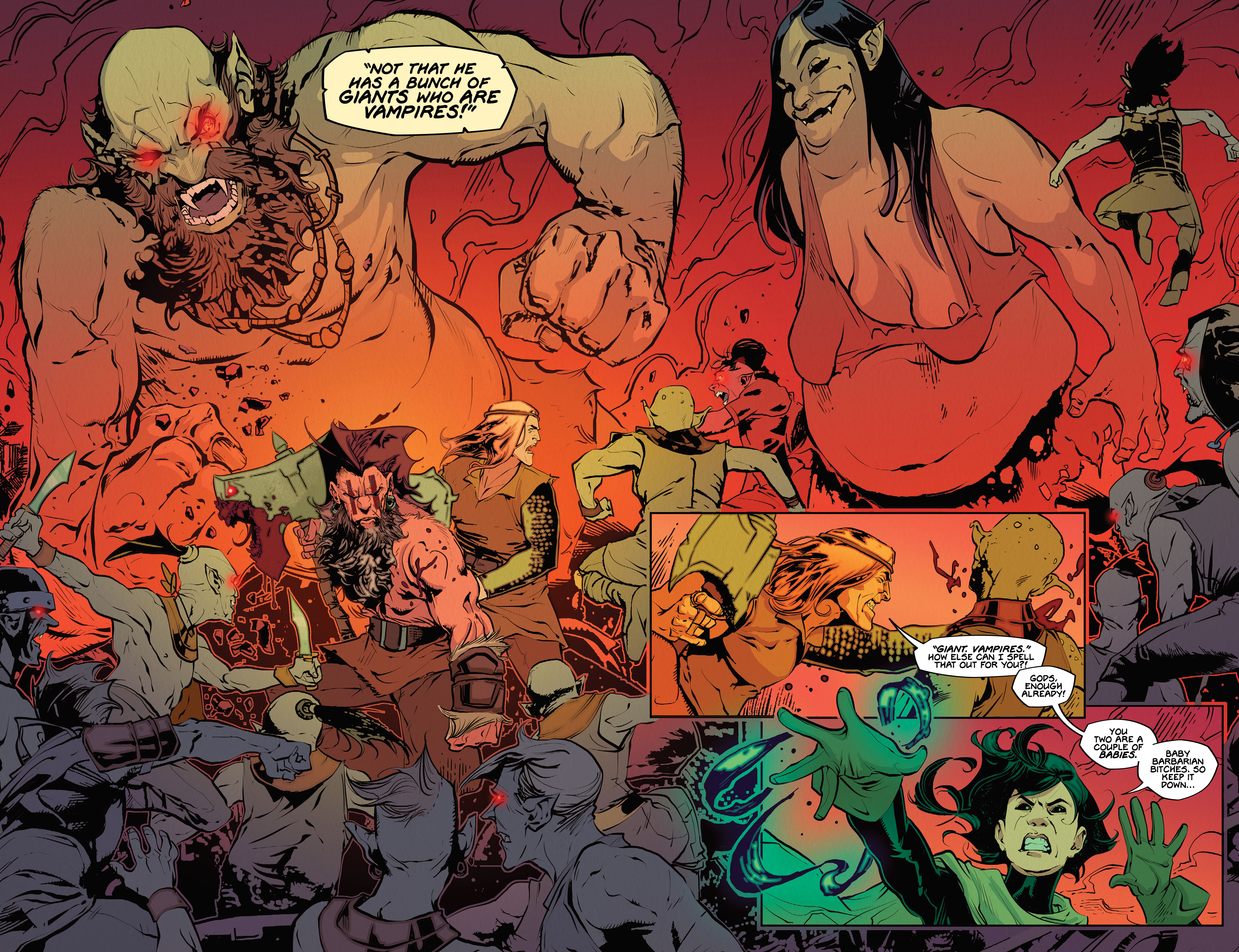 Read online Barbaric: Axe to Grind comic -  Issue #1 - 4