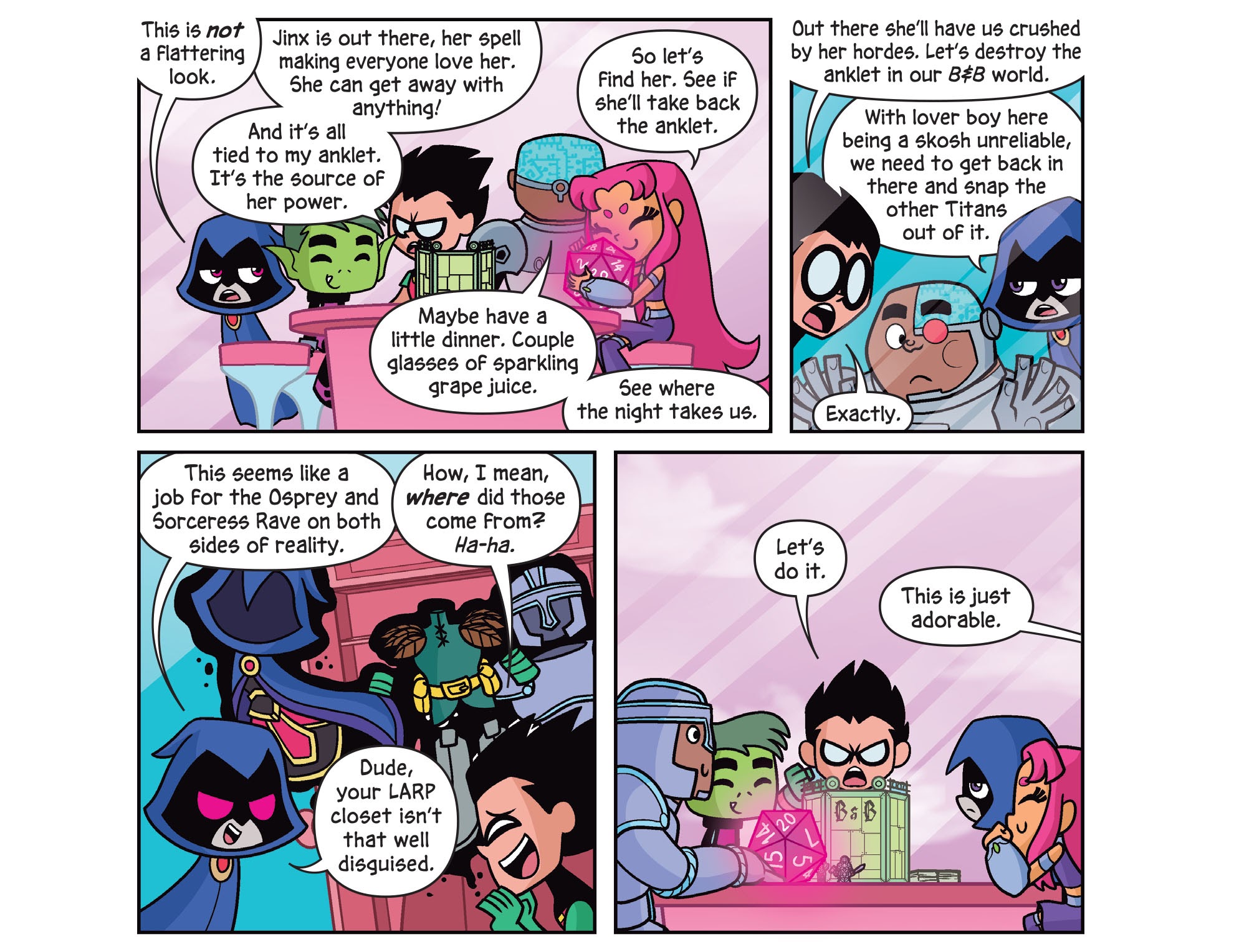 Read online Teen Titans Go! Roll With It! comic -  Issue #9 - 14