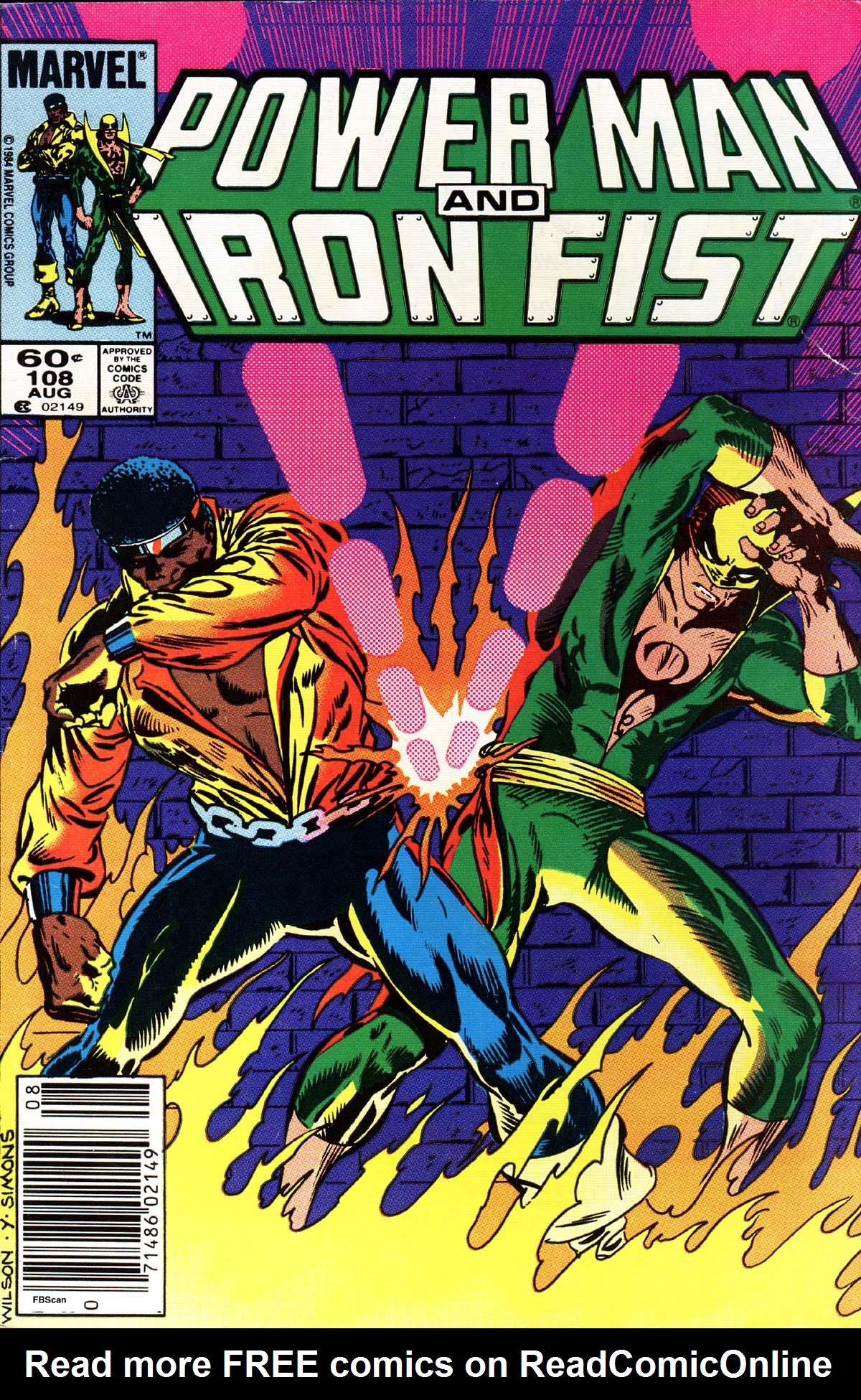 Read online Power Man and Iron Fist (1978) comic -  Issue #108 - 1