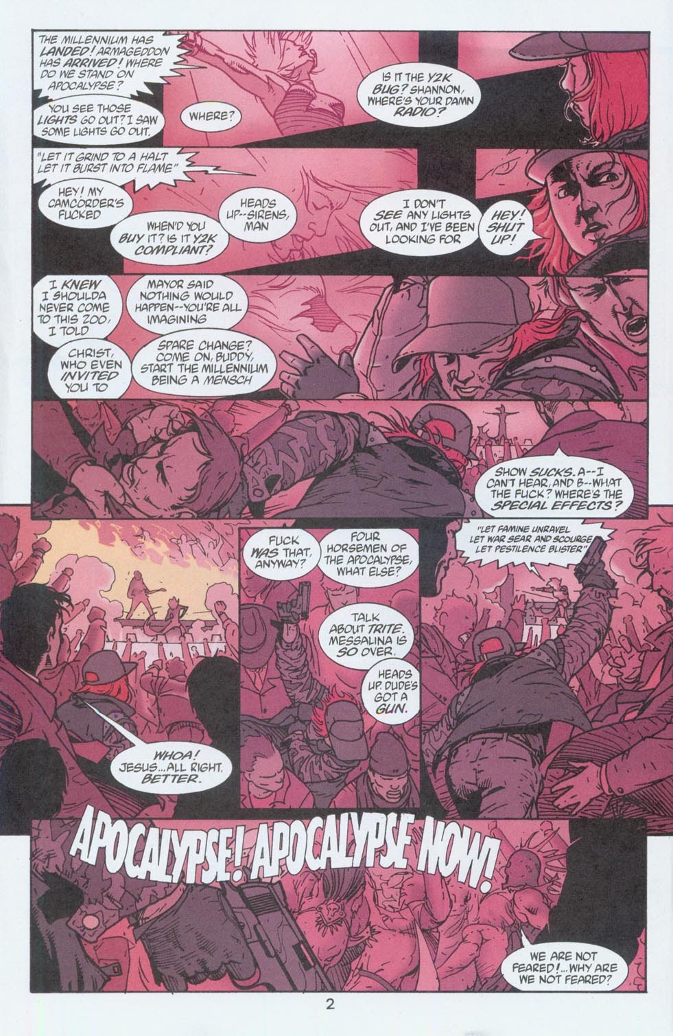 Read online Four Horsemen comic -  Issue #4 - 5