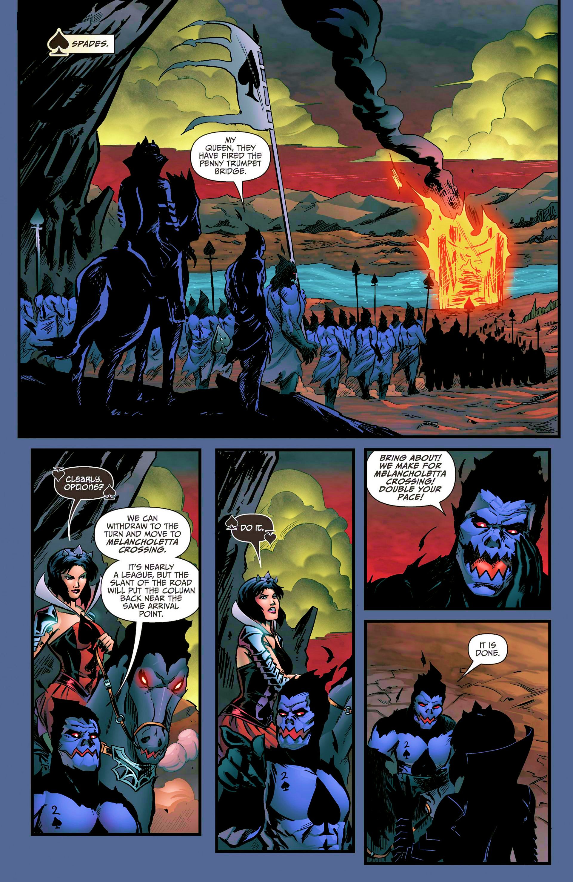 Read online Grimm Fairy Tales presents Wonderland: Clash of Queens comic -  Issue #4 - 20