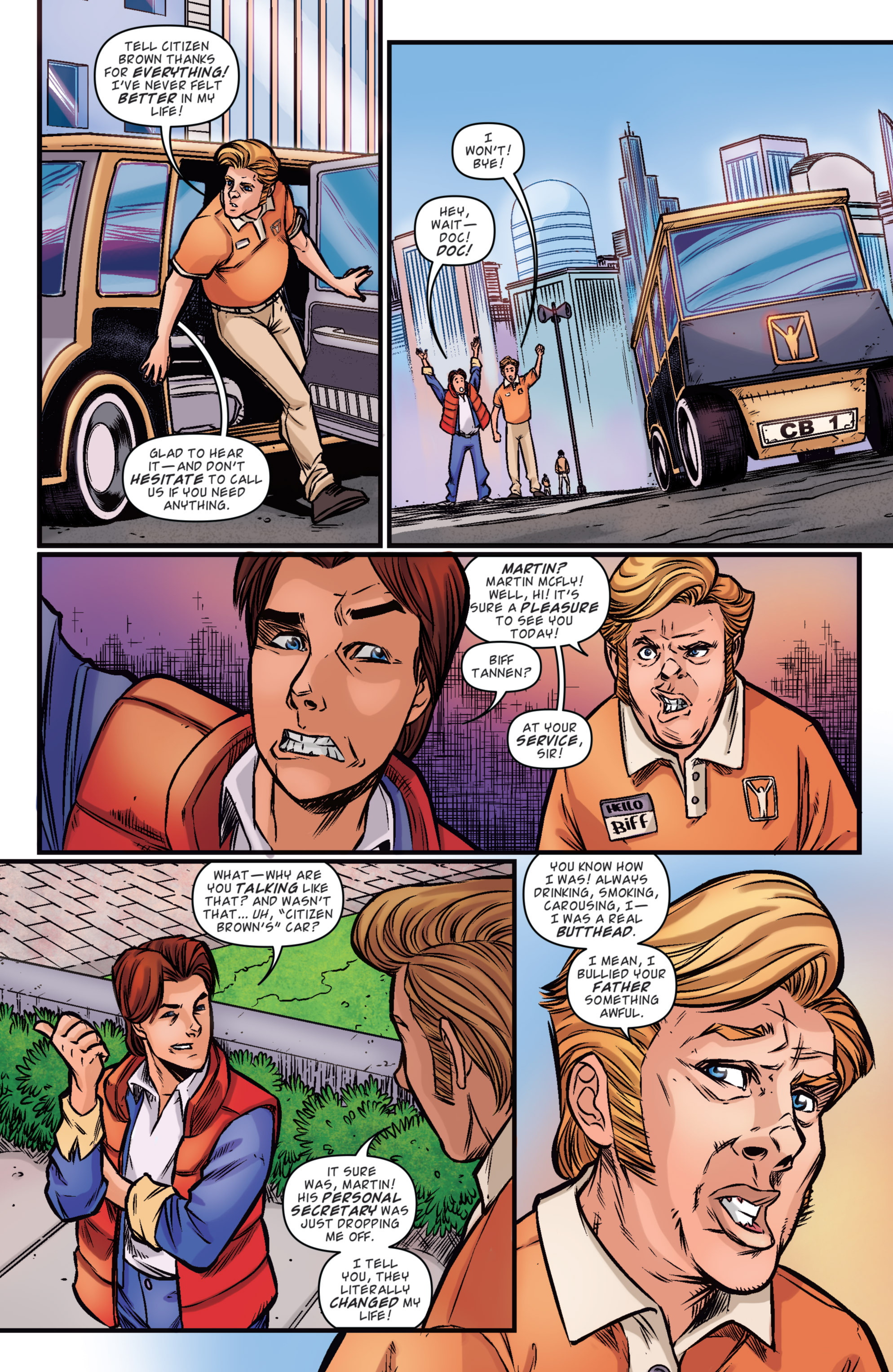 Read online Back to the Future: Citizen Brown comic -  Issue #3 - 9