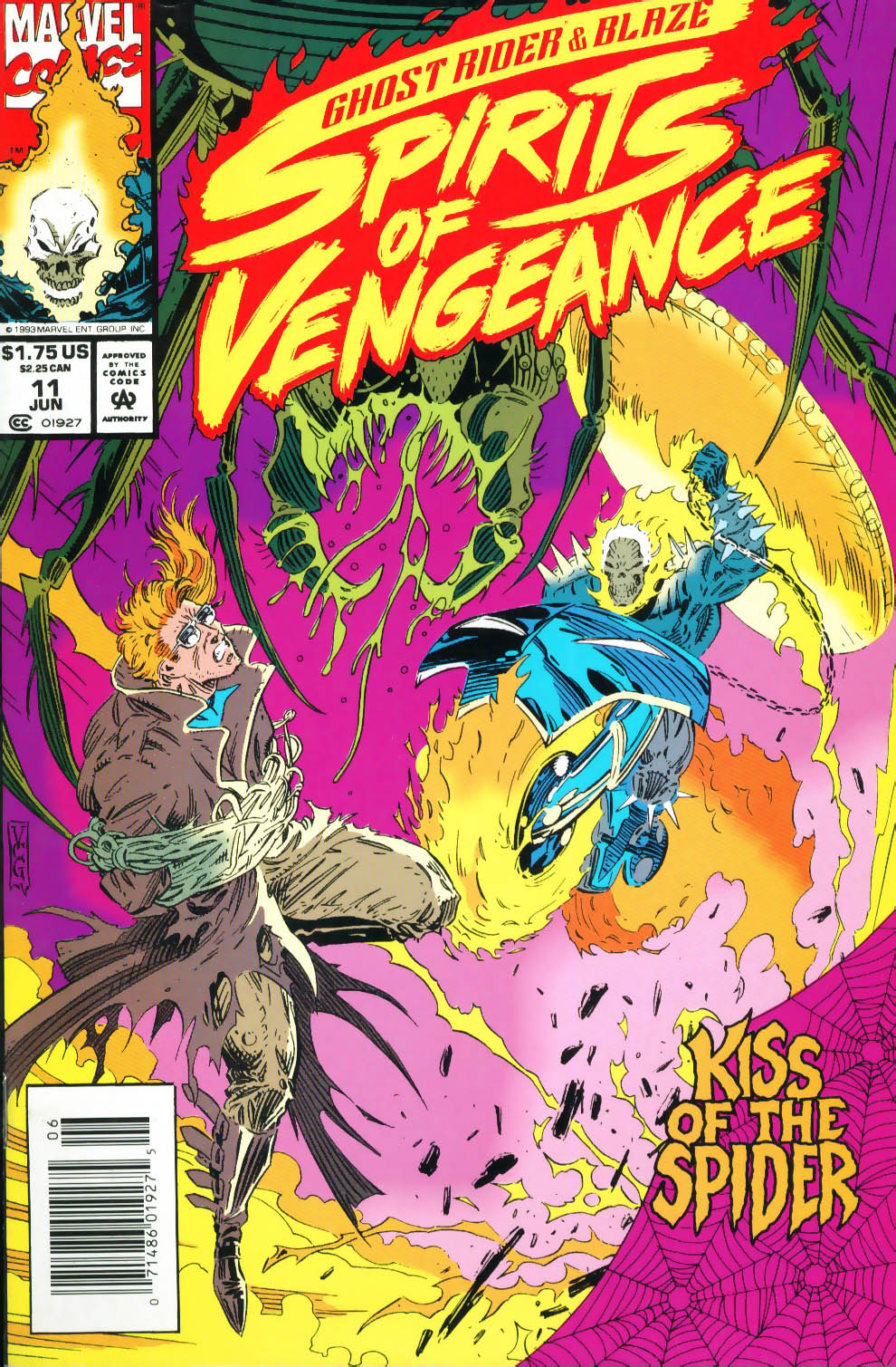 Read online Ghost Rider/Blaze: Spirits of Vengeance comic -  Issue #11 - 1