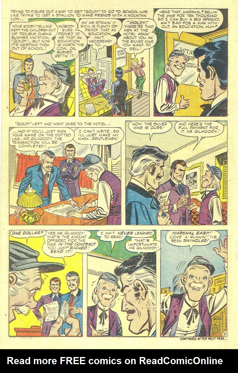 Read online Wyatt Earp comic -  Issue #7 - 18