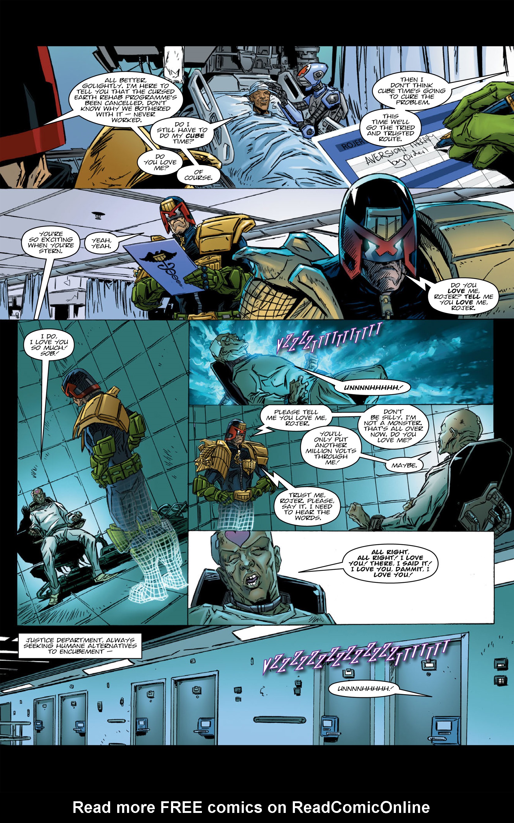 Read online Dredd: Dust comic -  Issue #2 - 33