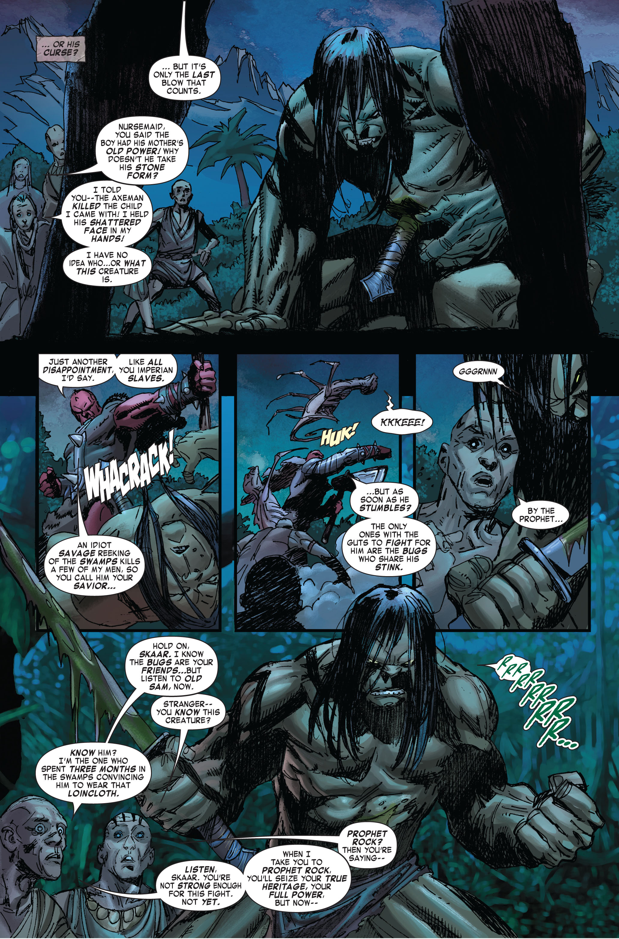 Read online Skaar: Son of Hulk comic -  Issue #2 - 4