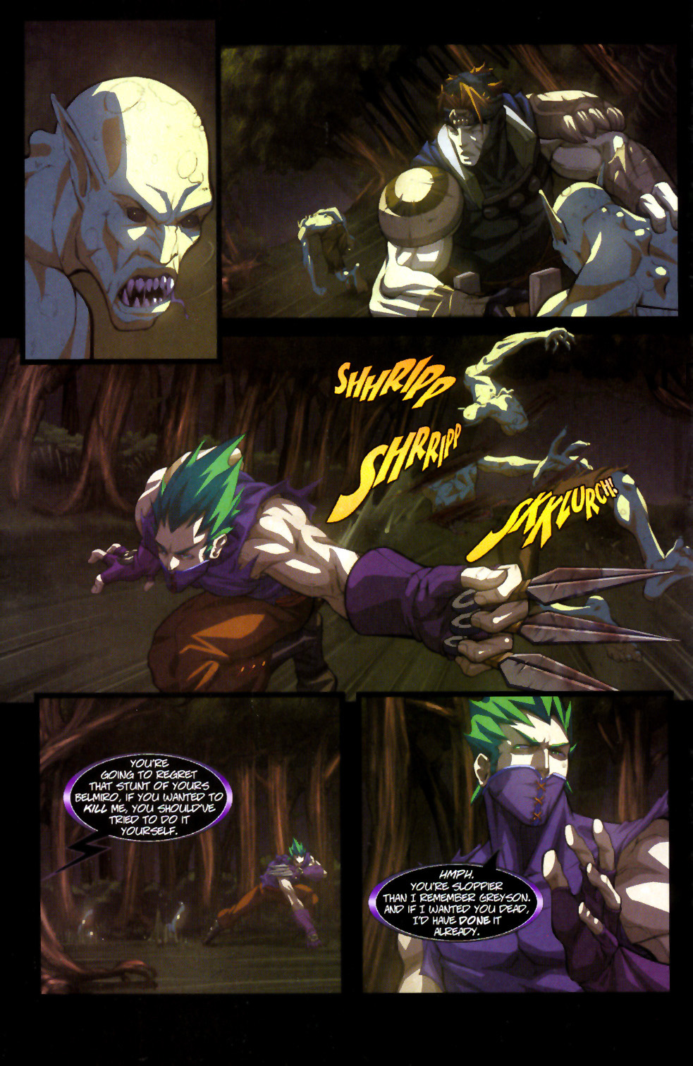 Read online Banished Knights comic -  Issue #2 - 16