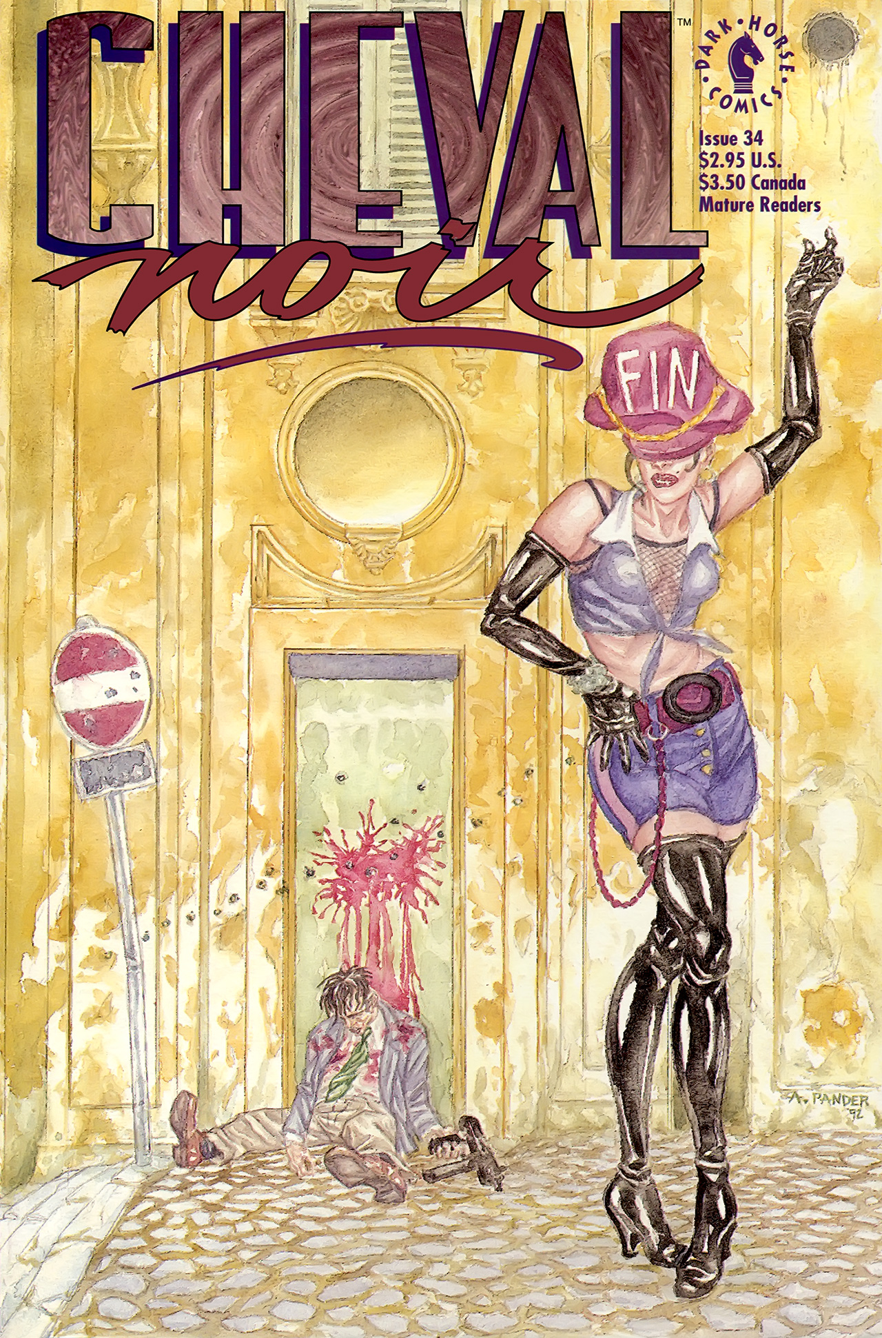 Read online Cheval Noir comic -  Issue #34 - 1
