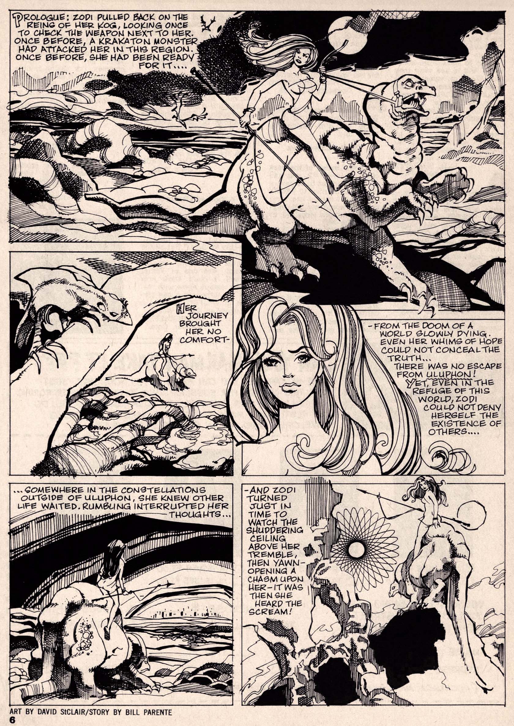 Read online Vampirella (1969) comic -  Issue #4 - 6