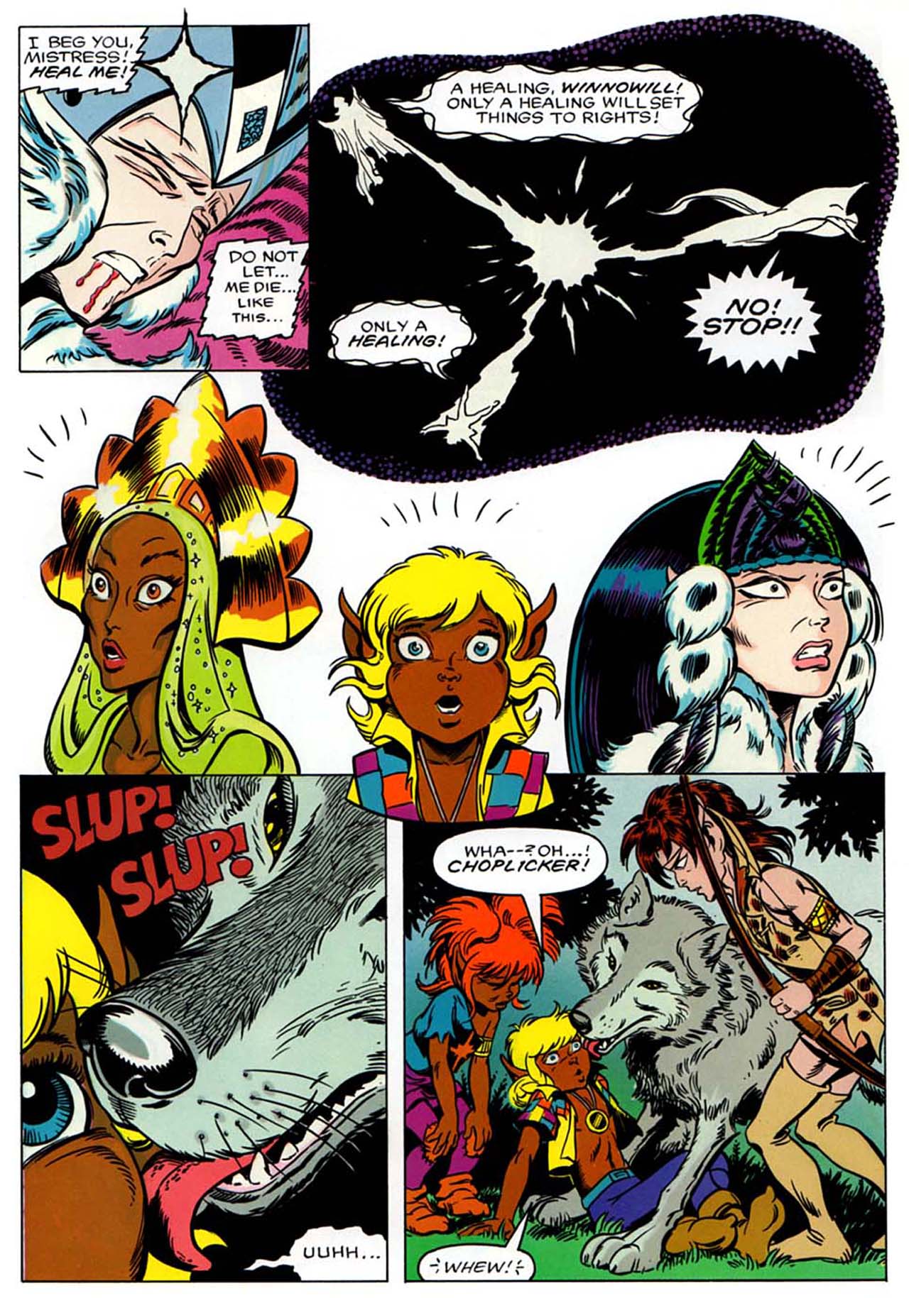 Read online ElfQuest: Siege at Blue Mountain comic -  Issue #3 - 14