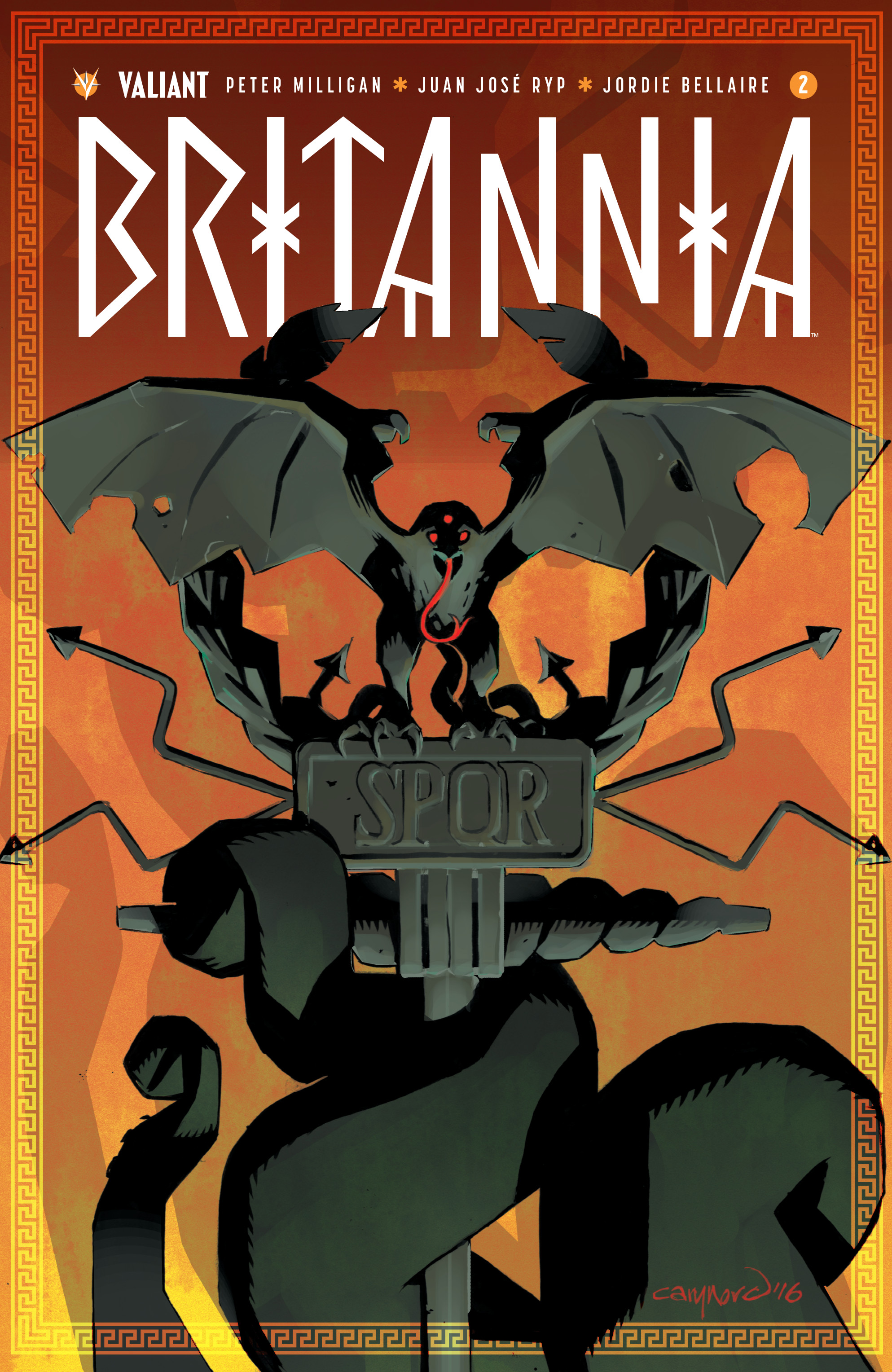 Read online Britannia comic -  Issue #2 - 1