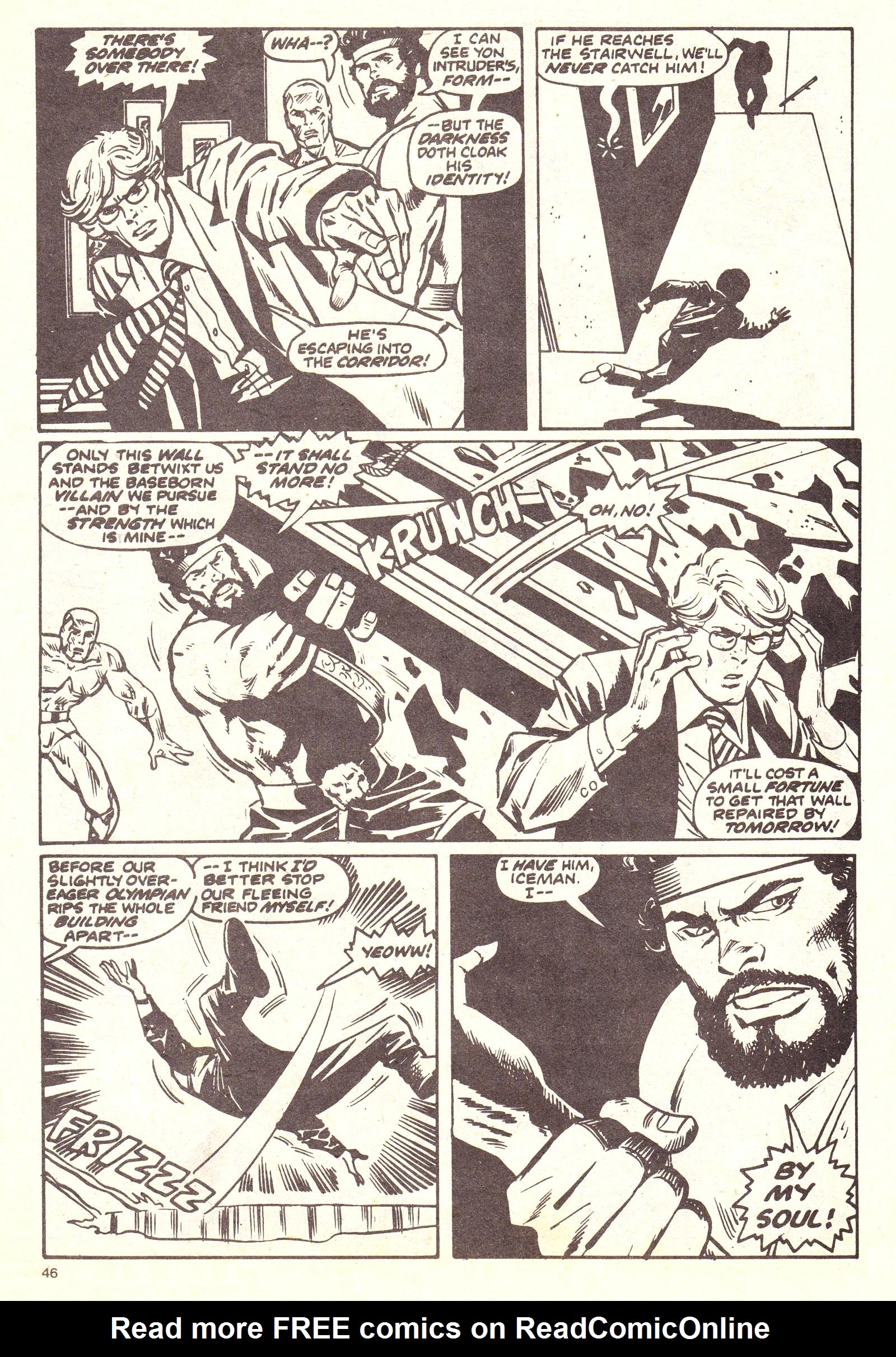 Read online Marvel Super-Heroes (1979) comic -  Issue #364 - 46