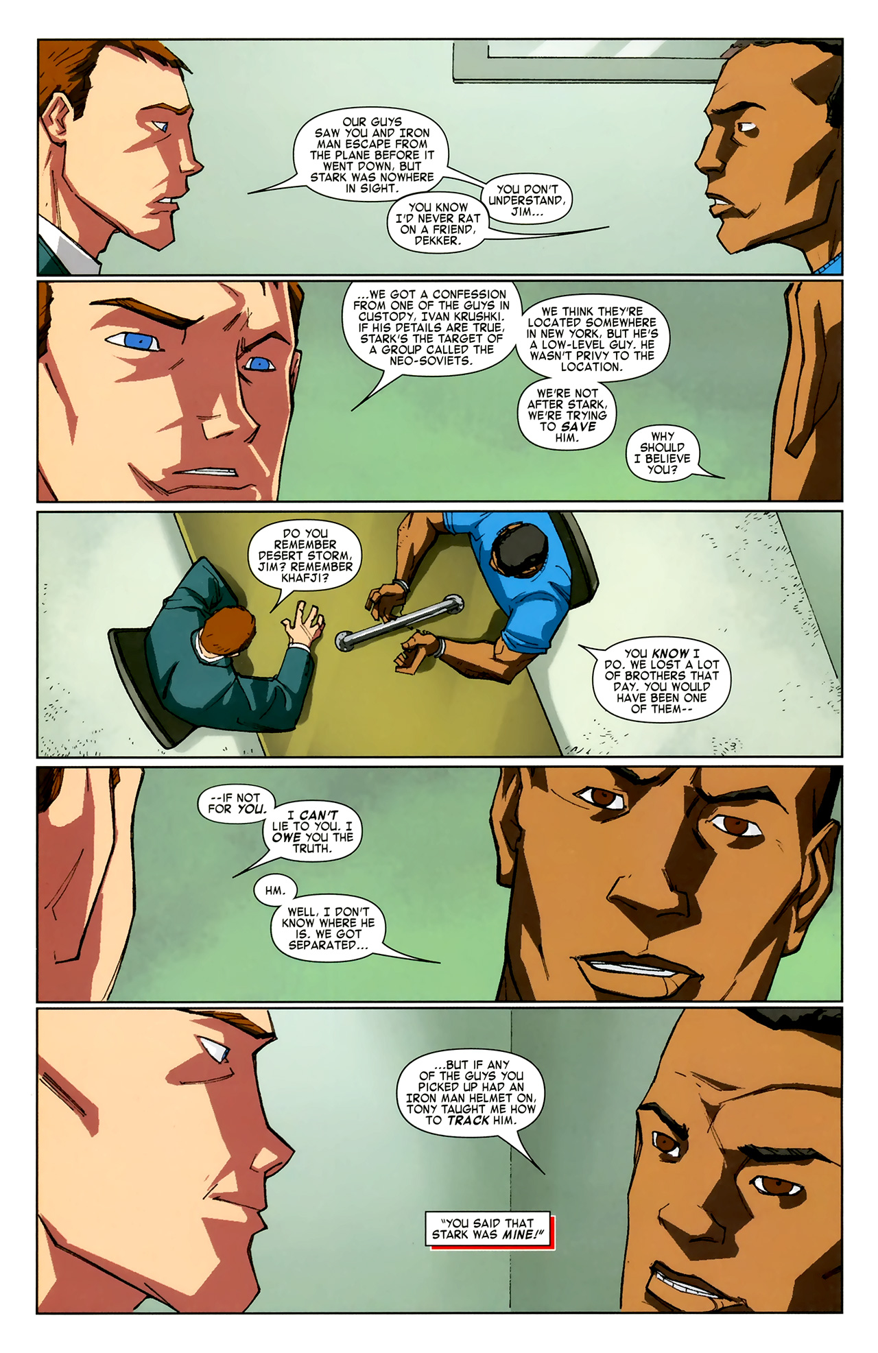 Read online Iron Man & the Armor Wars comic -  Issue #4 - 8