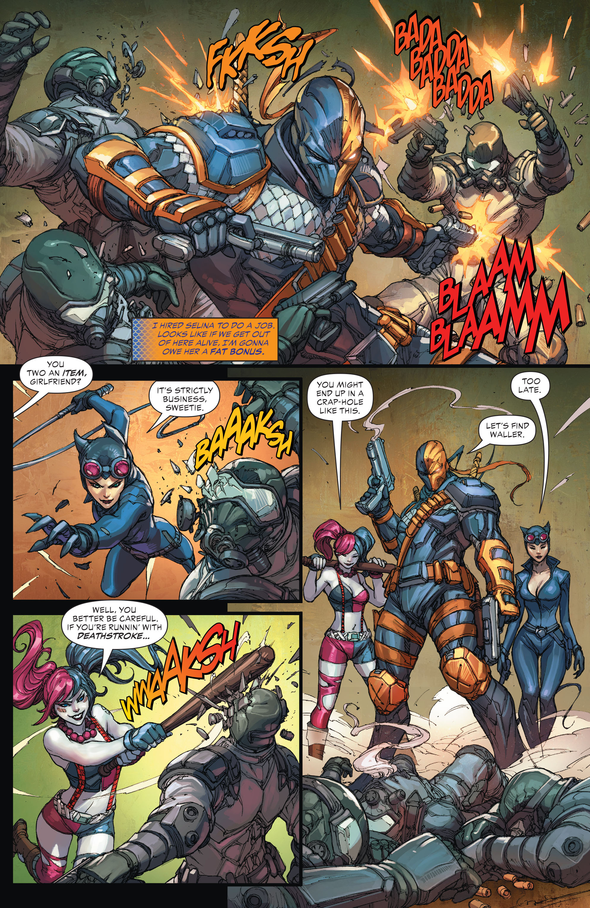 Read online Deathstroke (2014) comic -  Issue #13 - 5