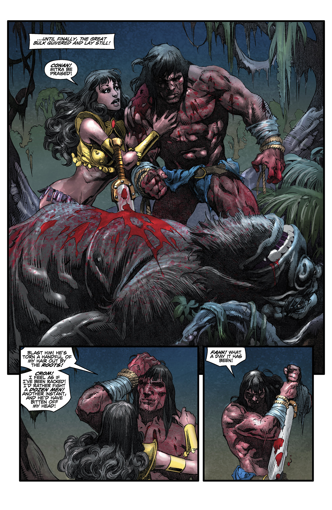 Read online Conan The Cimmerian comic -  Issue #25 - 16