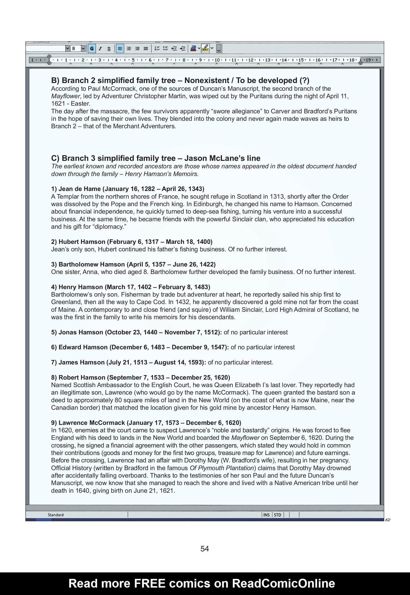 Read online XIII comic -  Issue #23 - 56