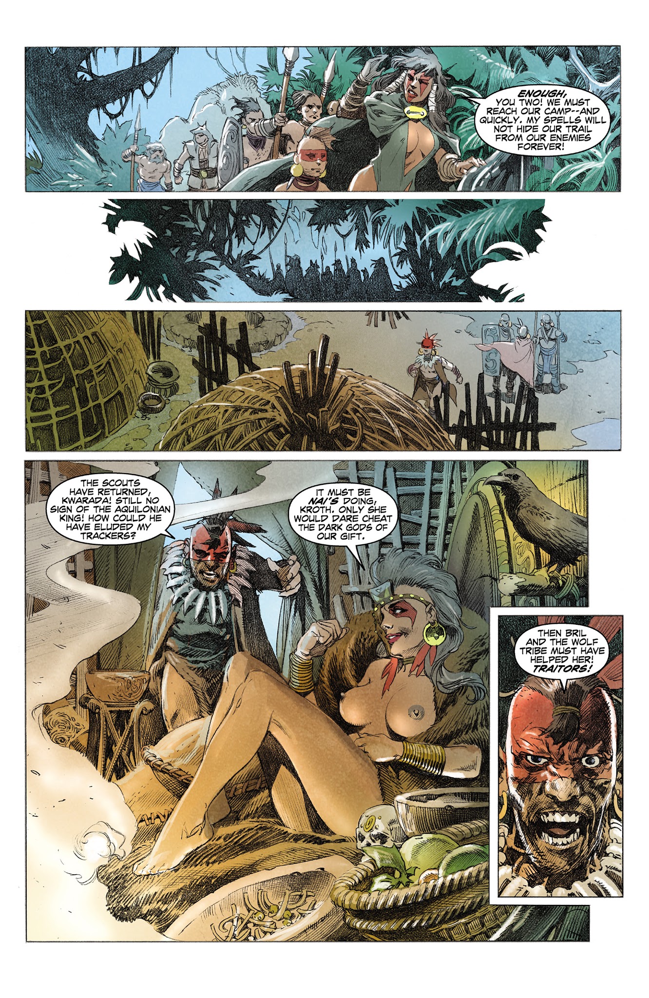 Read online King Conan: Wolves Beyond the Border comic -  Issue #3 - 6