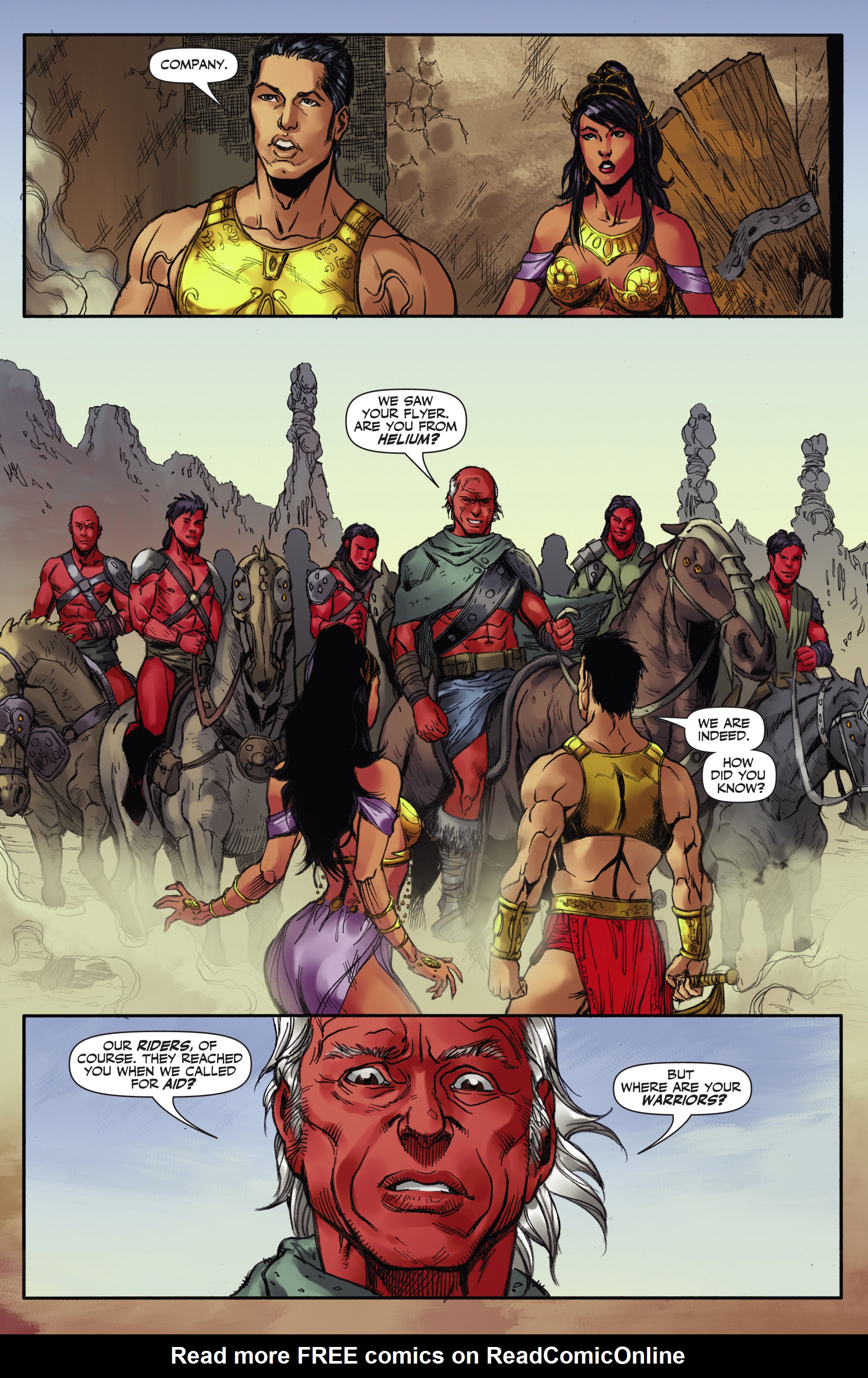 Read online John Carter, Warlord of Mars (2014) comic -  Issue #8 - 13