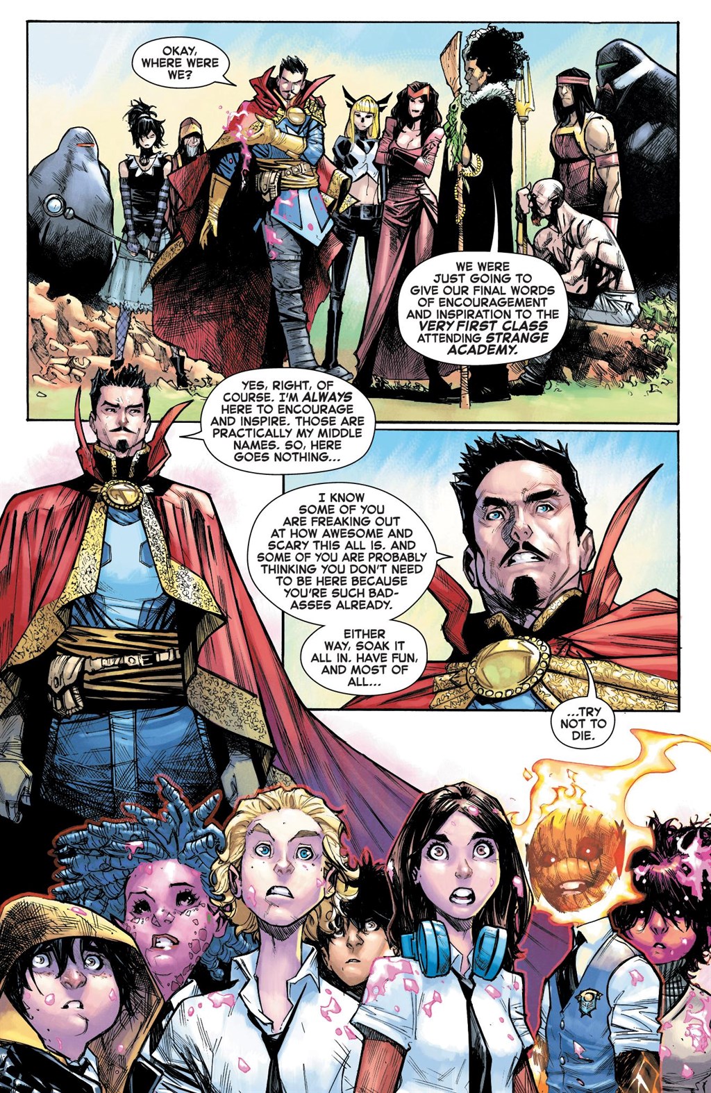 Read online Strange Academy comic -  Issue # _First Class Collection (Part 1) - 33