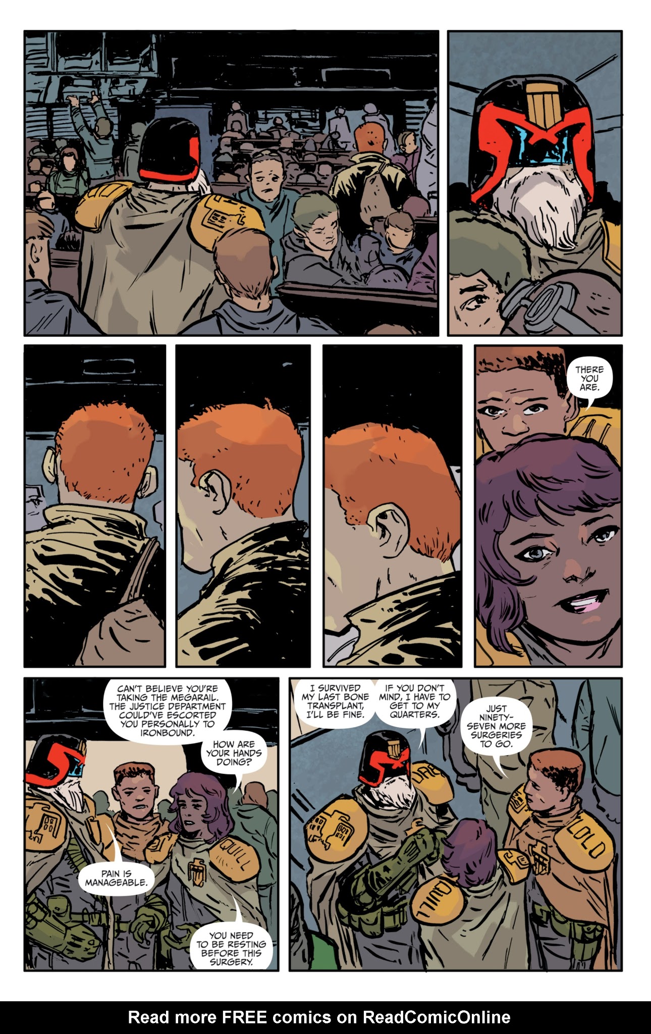 Read online Judge Dredd: The Blessed Earth comic -  Issue #3 - 6