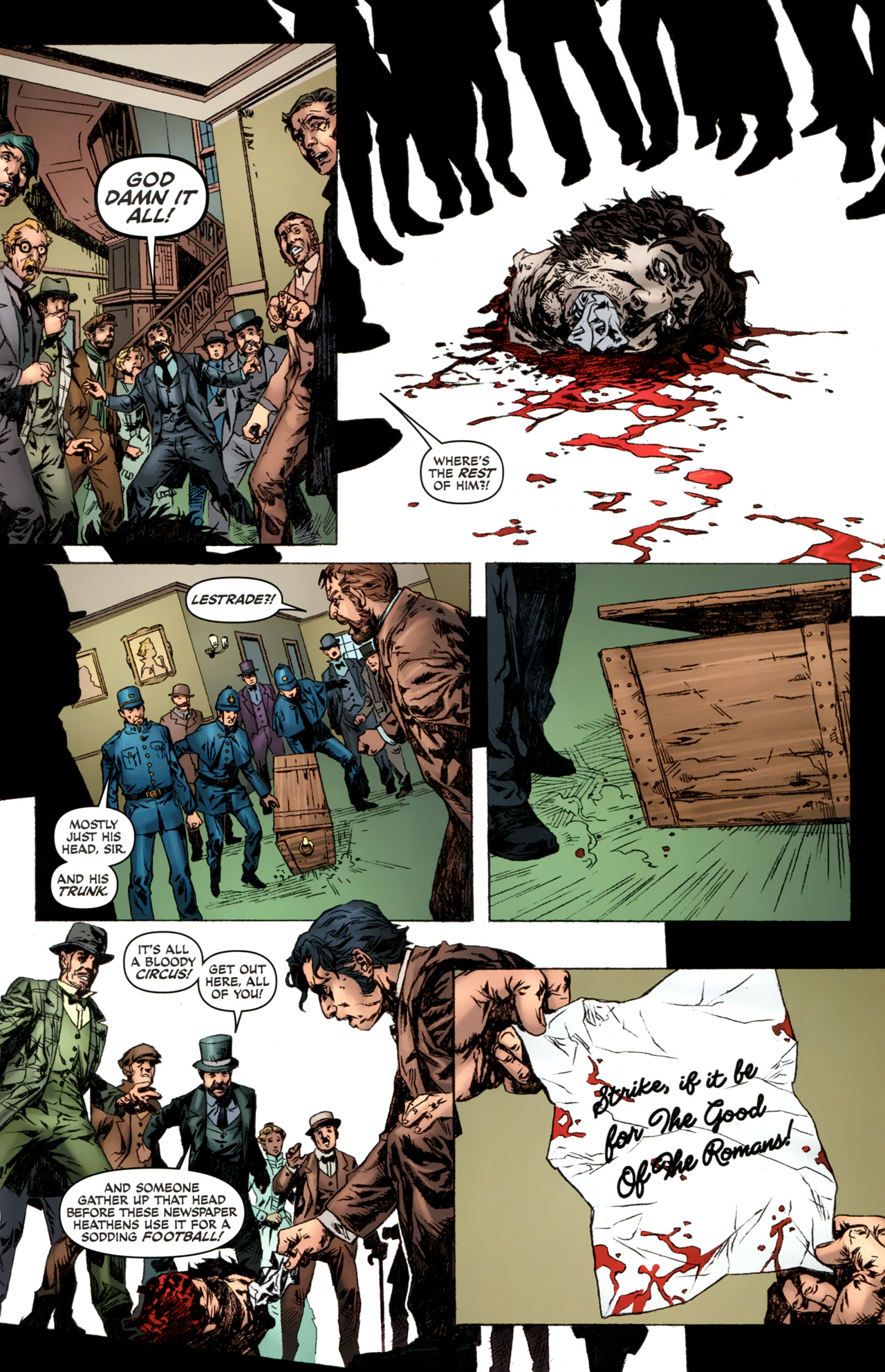 Read online Sherlock Holmes: Year One comic -  Issue #4 - 9