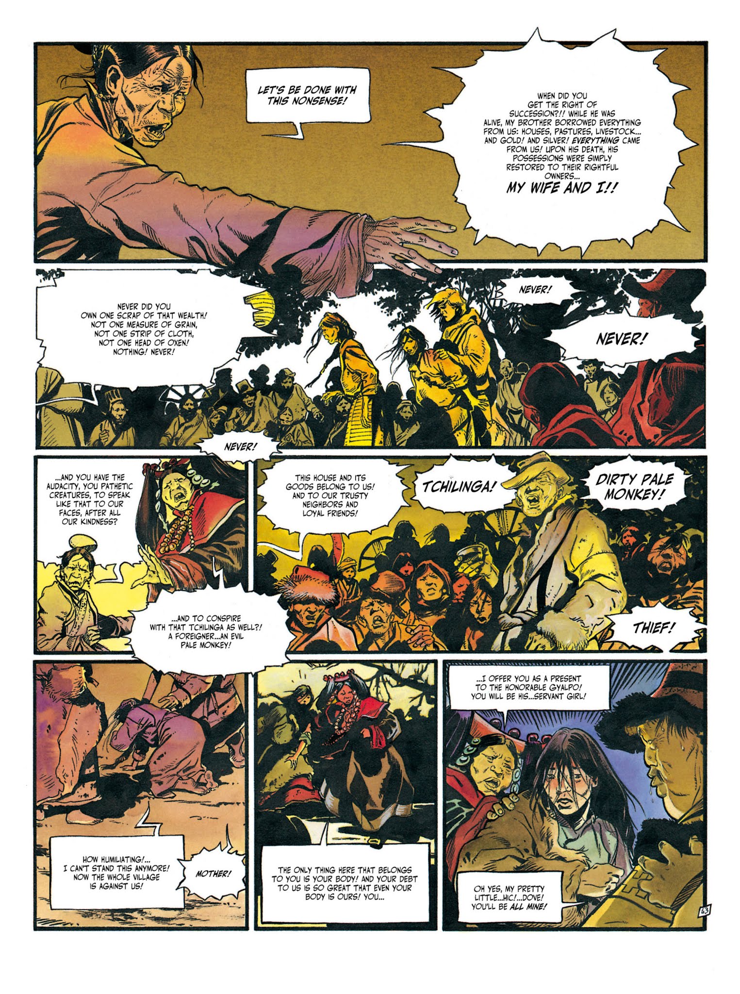 Read online The White Lama comic -  Issue #4 - 46