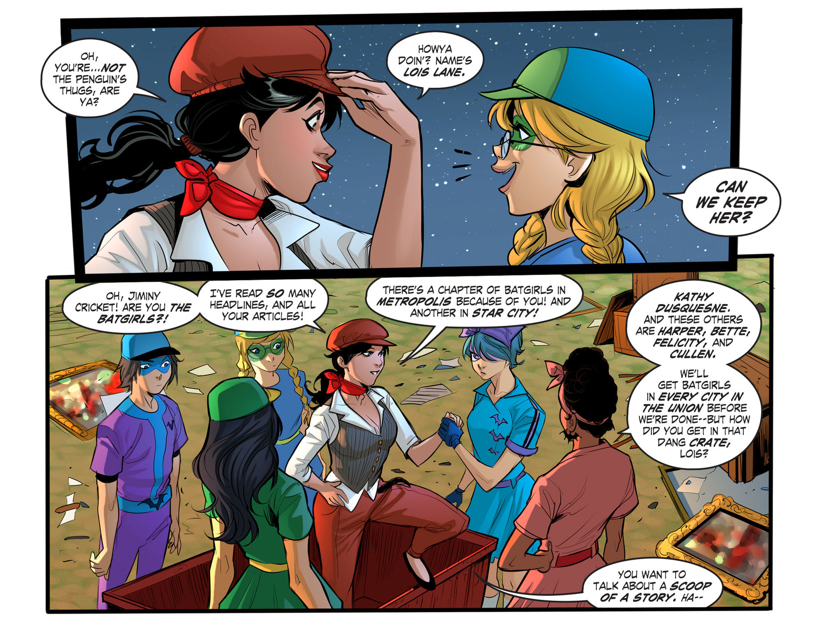 Read online DC Comics: Bombshells comic -  Issue #37 - 16