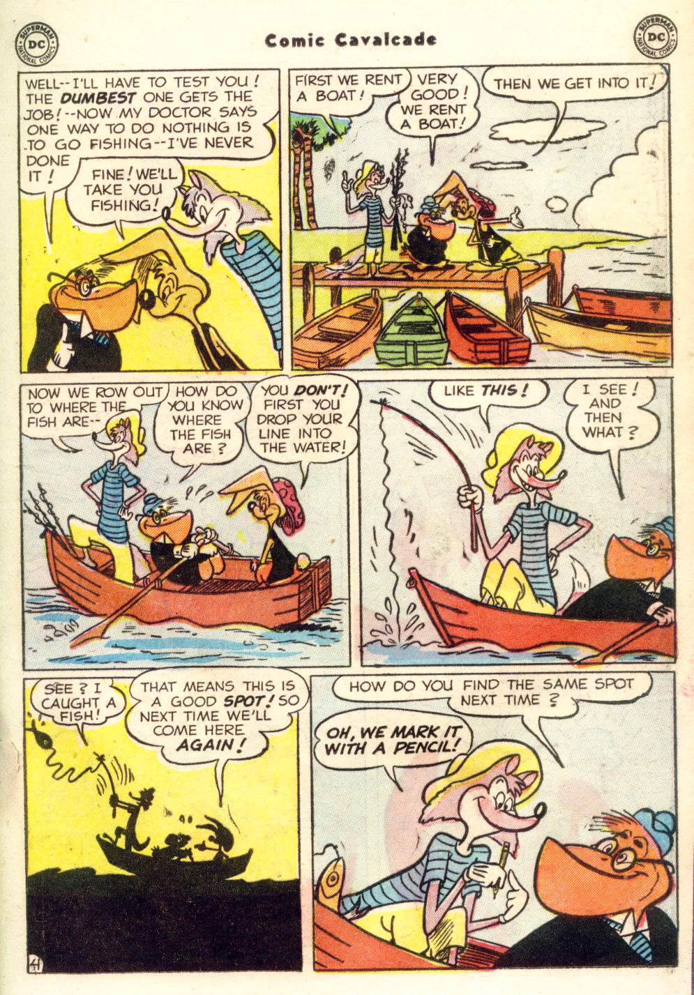 Read online Comic Cavalcade comic -  Issue #45 - 31