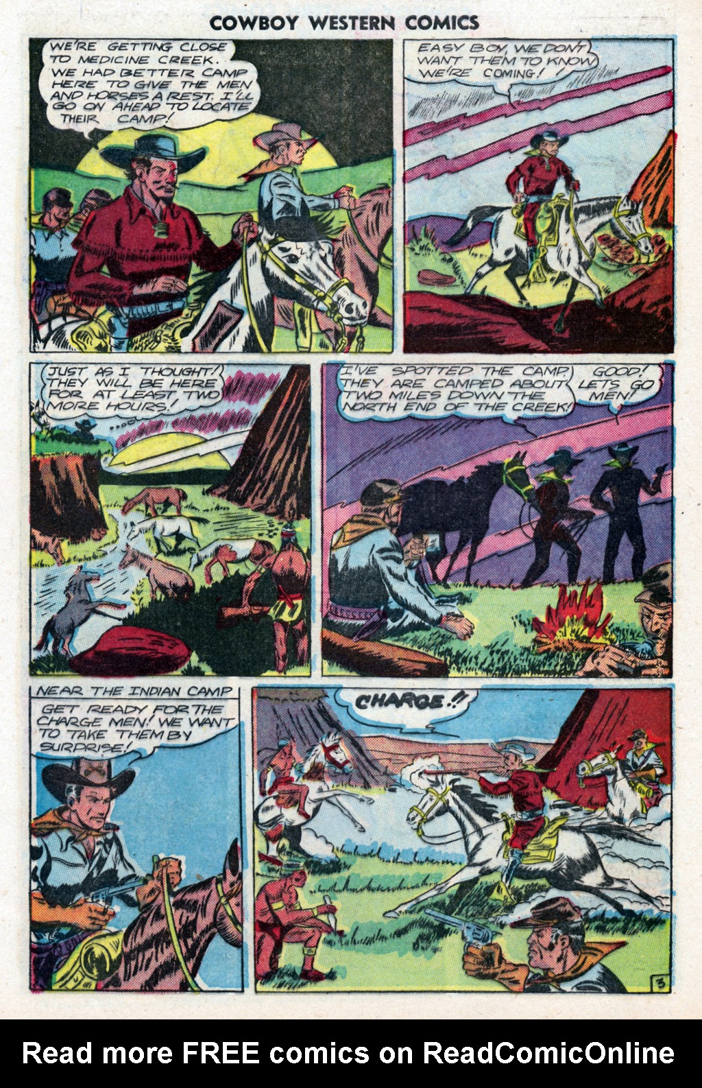 Read online Cowboy Western Comics (1948) comic -  Issue #21 - 20