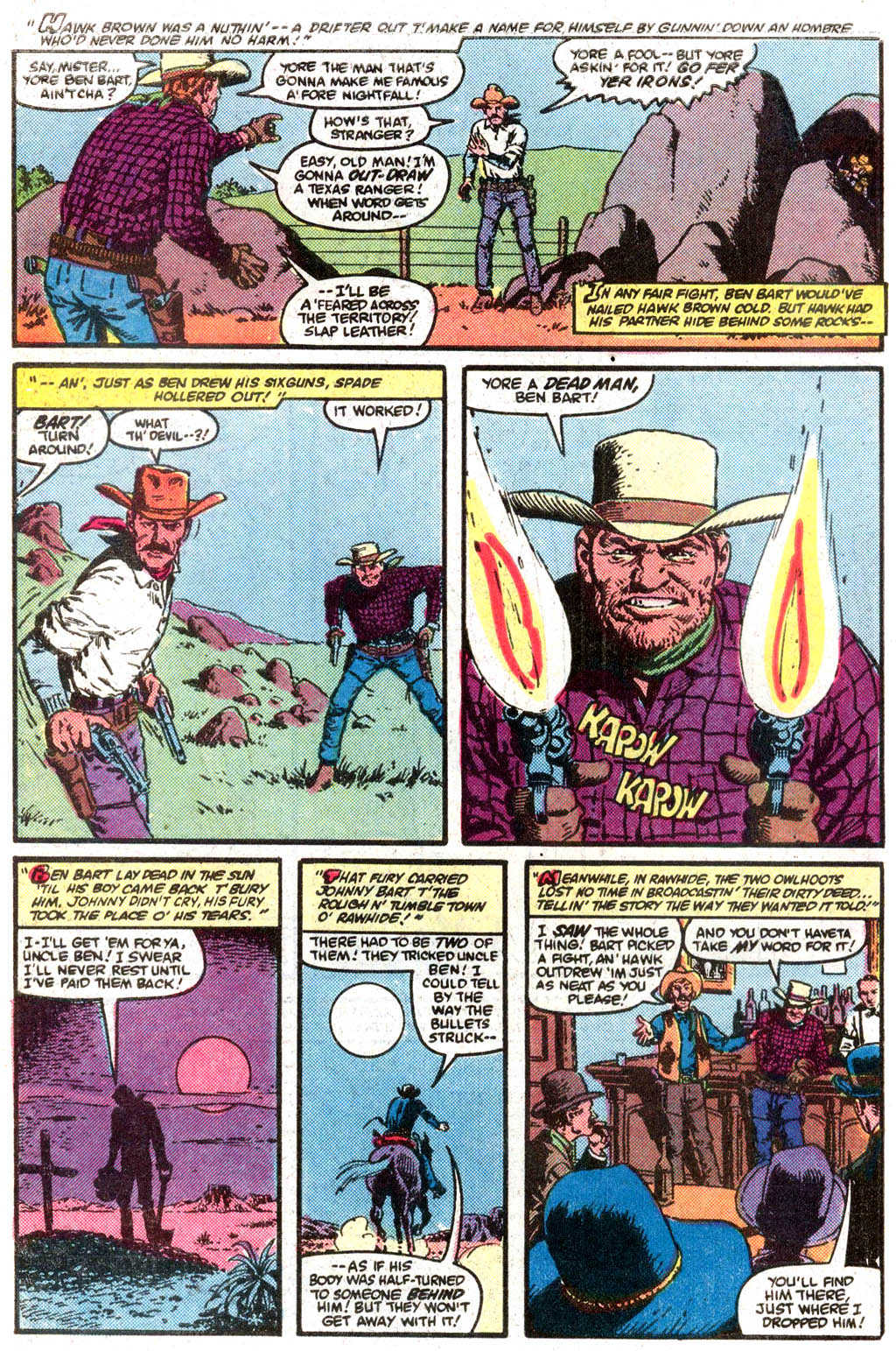 Read online Rawhide Kid (1985) comic -  Issue #1 - 5
