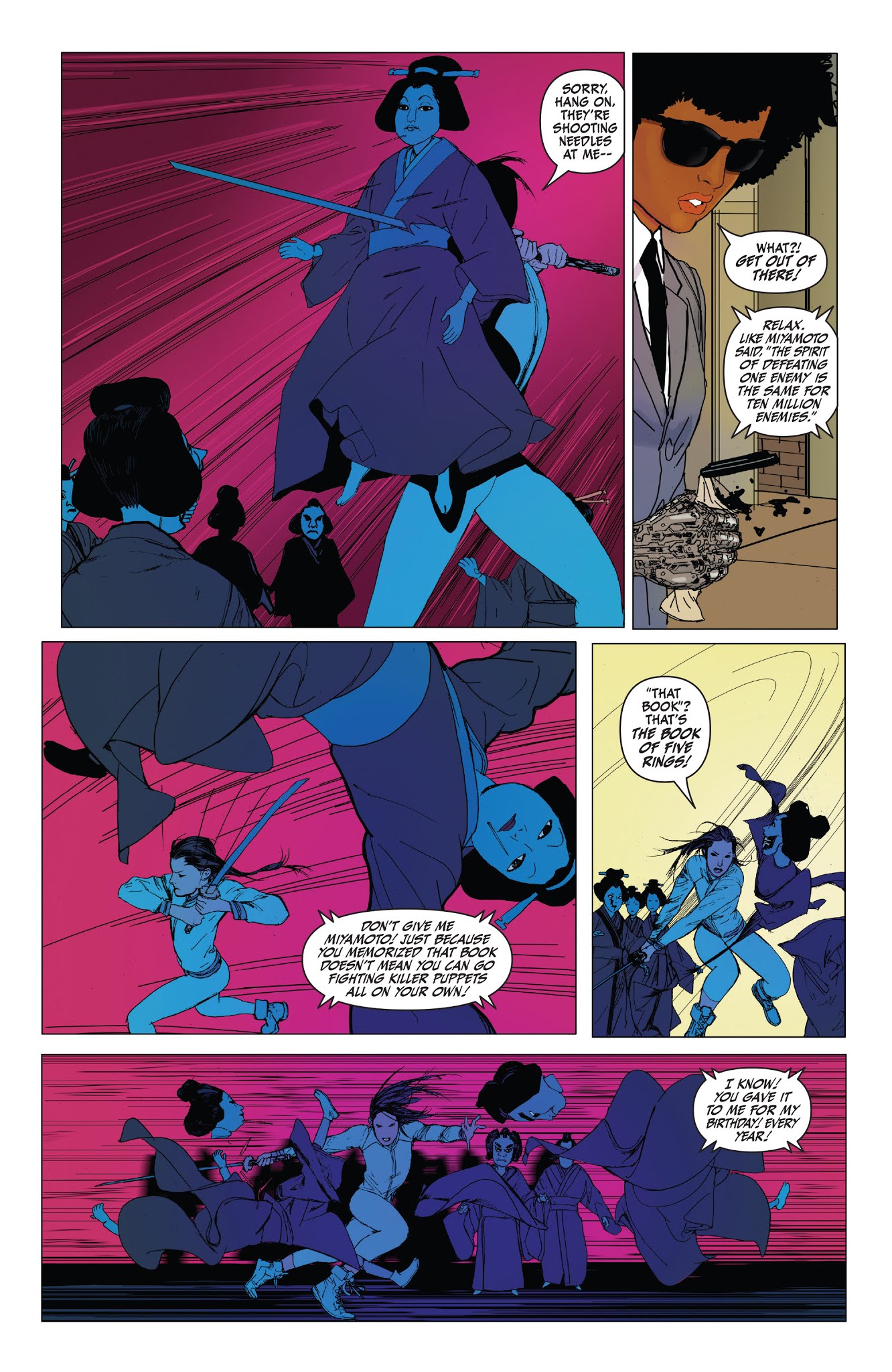 Read online Daughters of the Dragon (2018) comic -  Issue #1 - 5