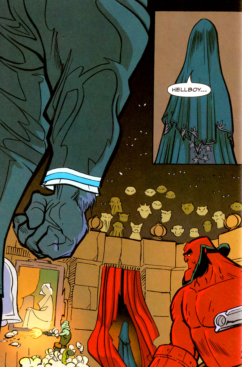 Read online Hellboy Animated: The Black Wedding comic -  Issue # TPB - 49