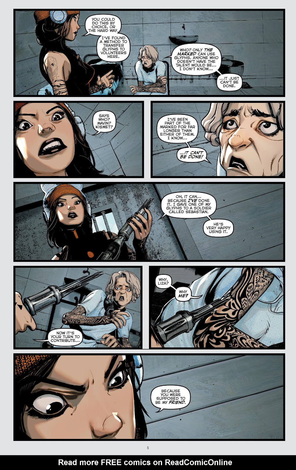 The Marked issue 3 - Page 7