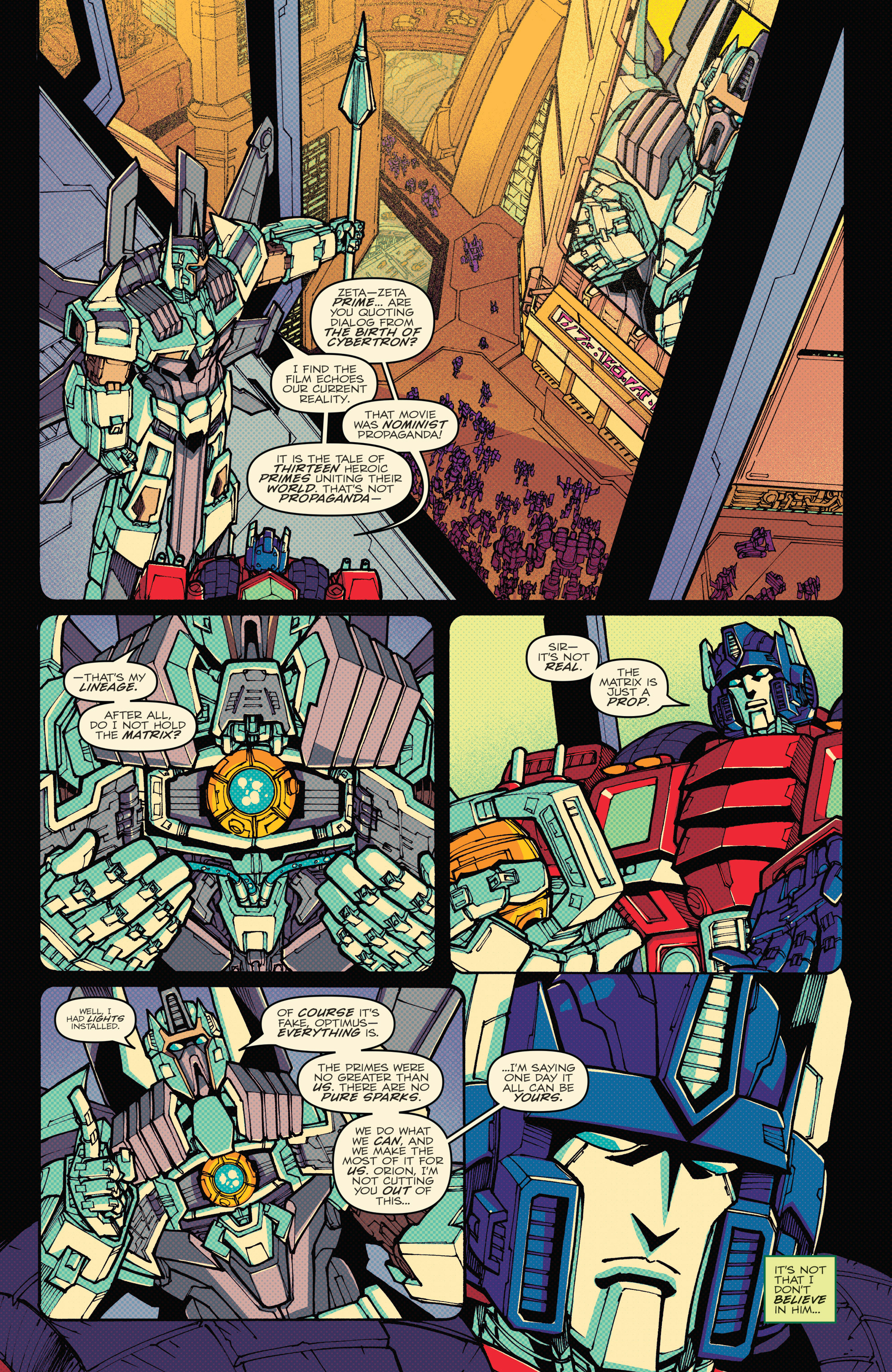 Read online Optimus Prime comic -  Issue #4 - 8