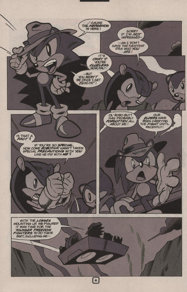 Read online Knuckles the Echidna comic -  Issue #26 - 26