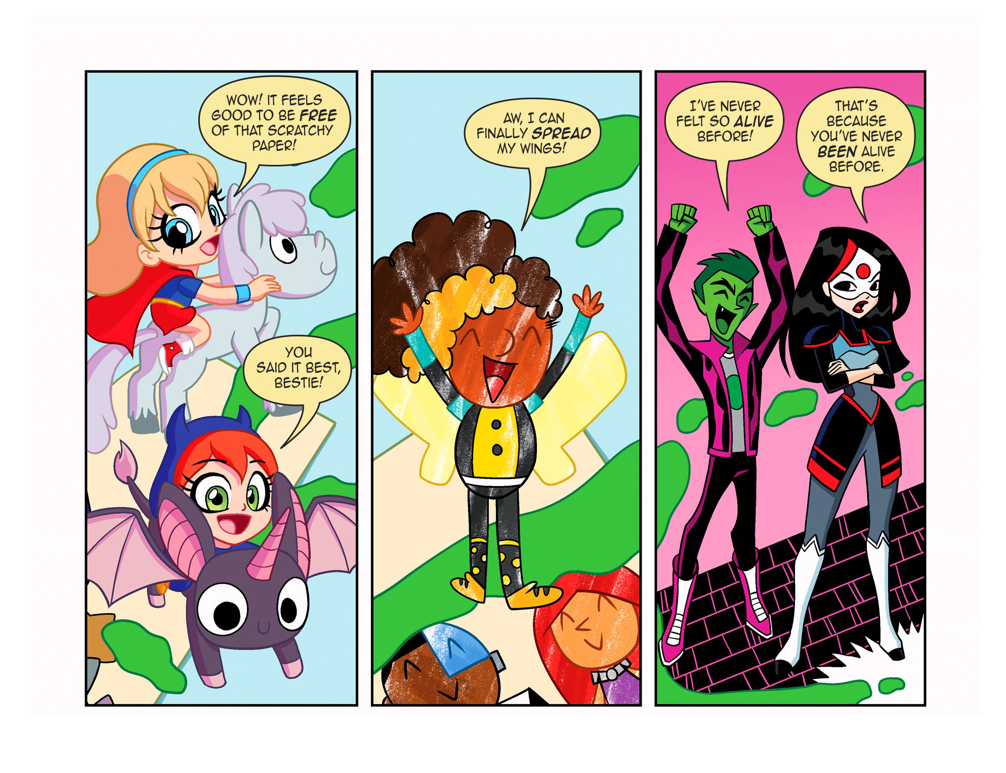 Read online DC Super Hero Girls: Out of the Bottle comic -  Issue #3 - 22